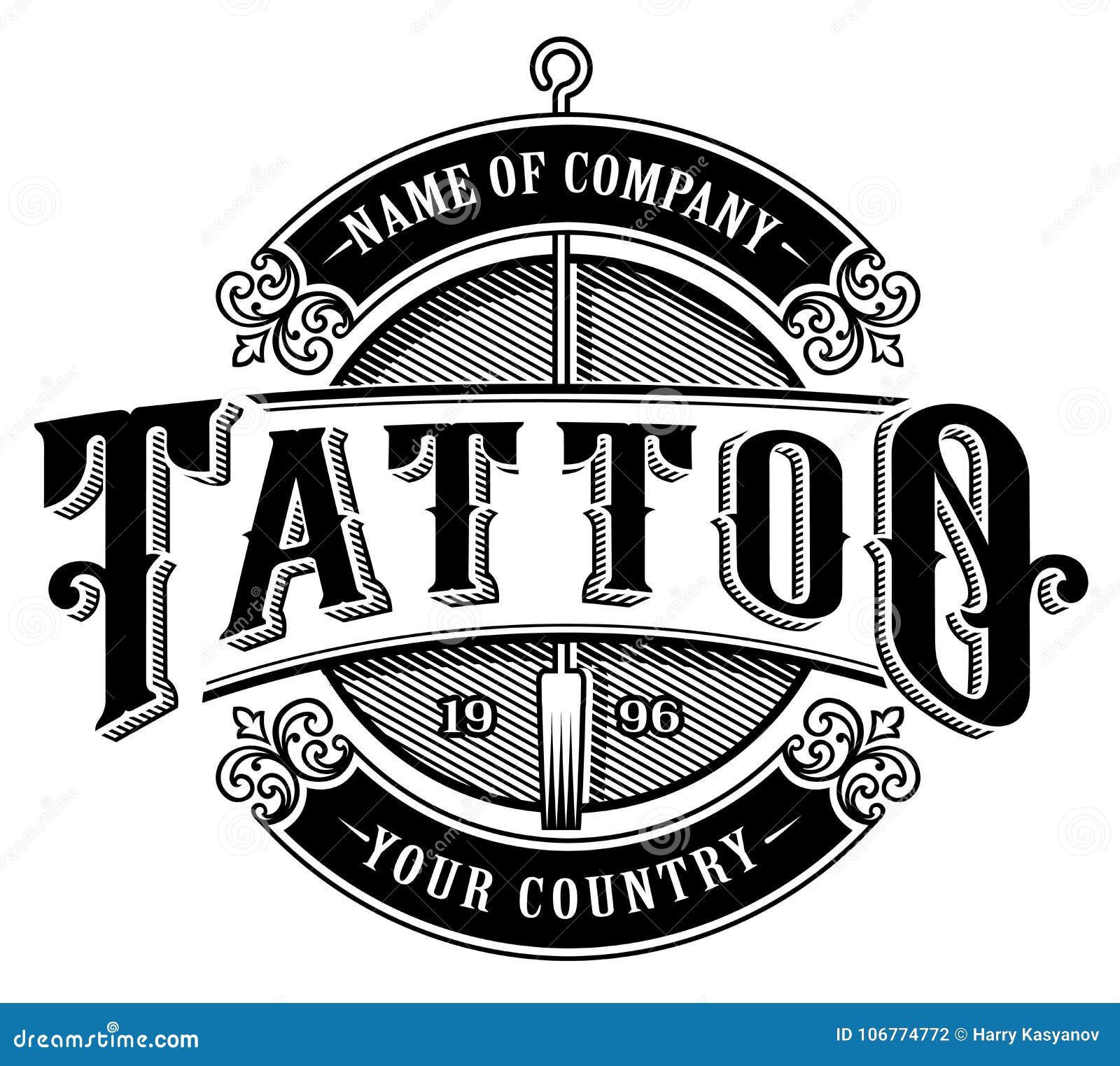 Tattoo Shop Logo Designs