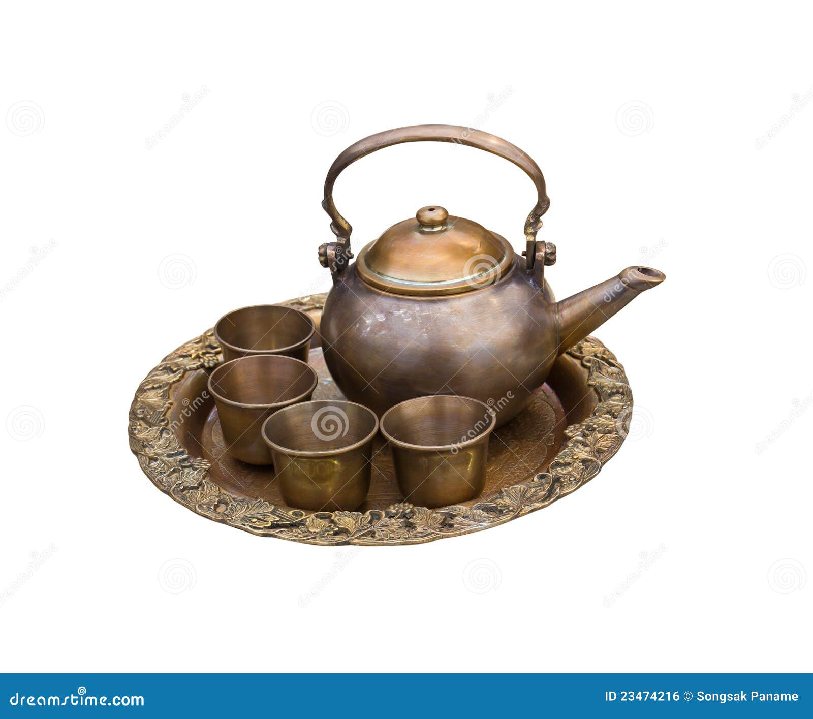 Vintage tea pot set stock photo. Image of bowl, retro 23474216