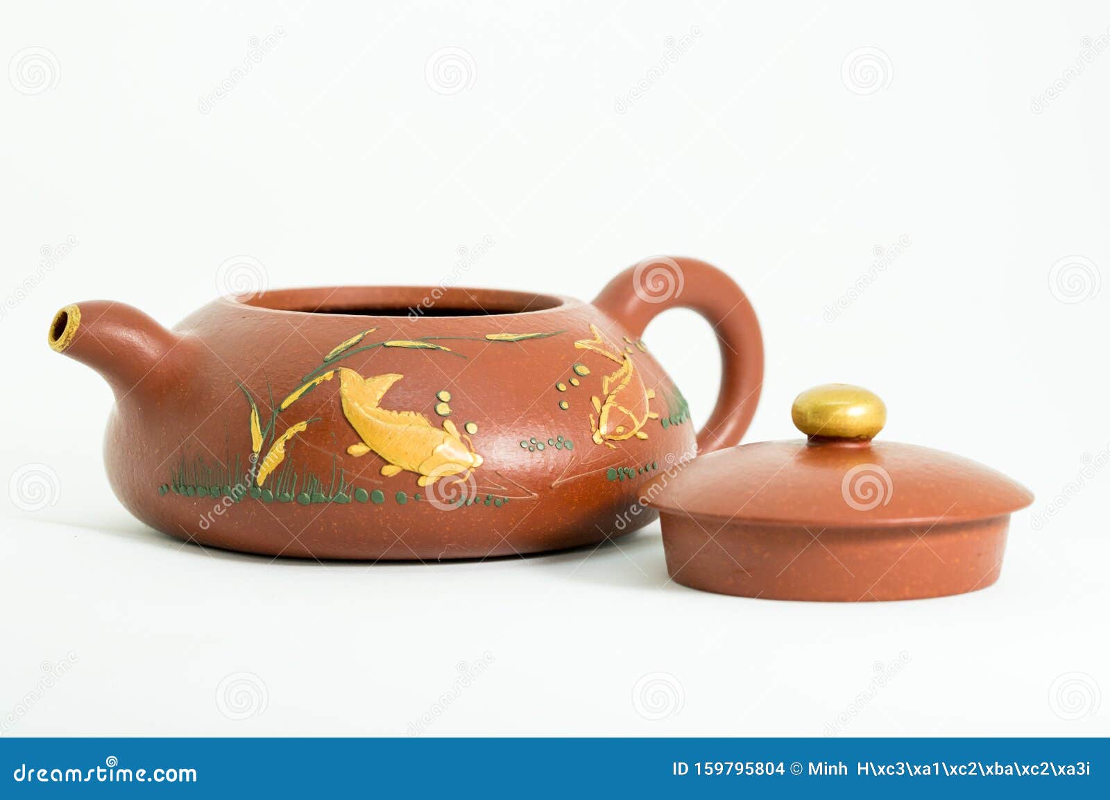 A vintage teapot stock photo. Image of colorful, bank 159795804