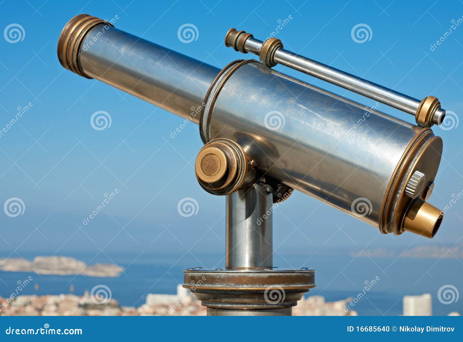 Vintage Telescope Stock Photo Image 16685640