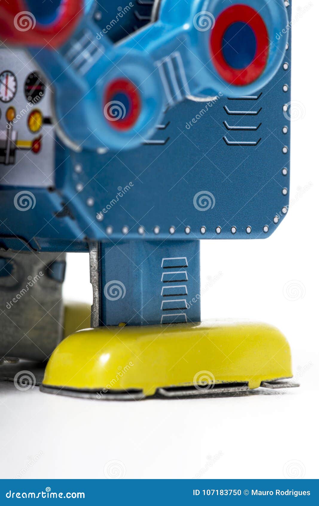 vintage tin robot toy