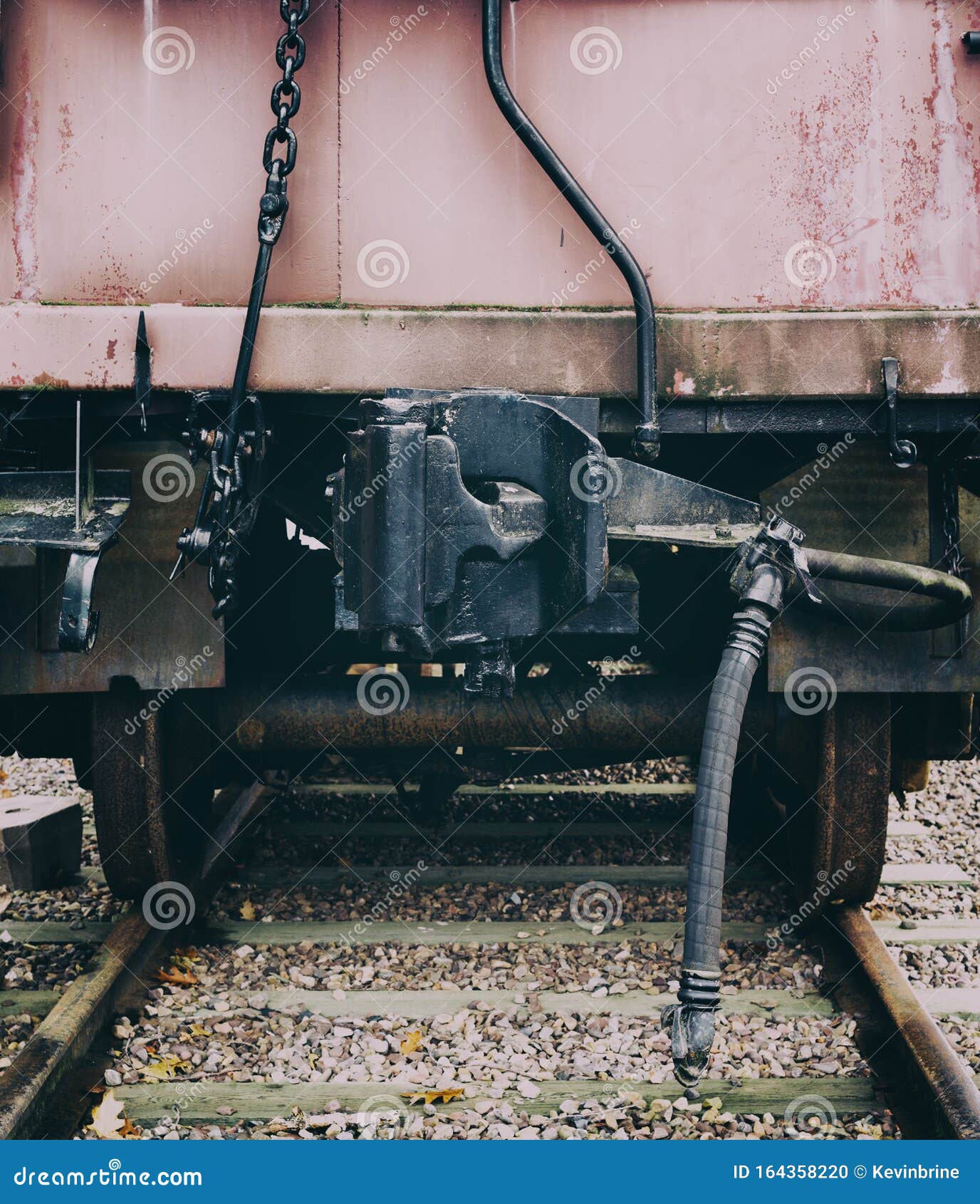 Vintage Train Coupler stock photo. Image of connect 164358220