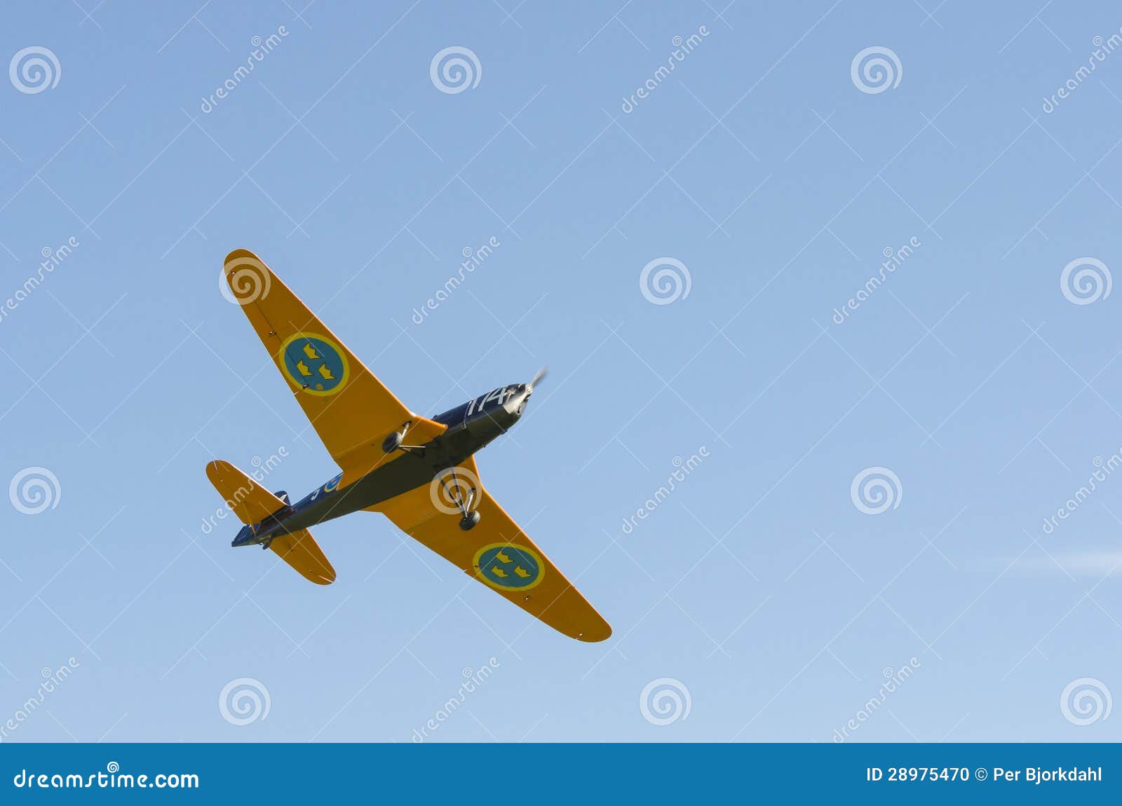 Vintage Trainer Klemm Kl 35D Editorial Image Image of propeller