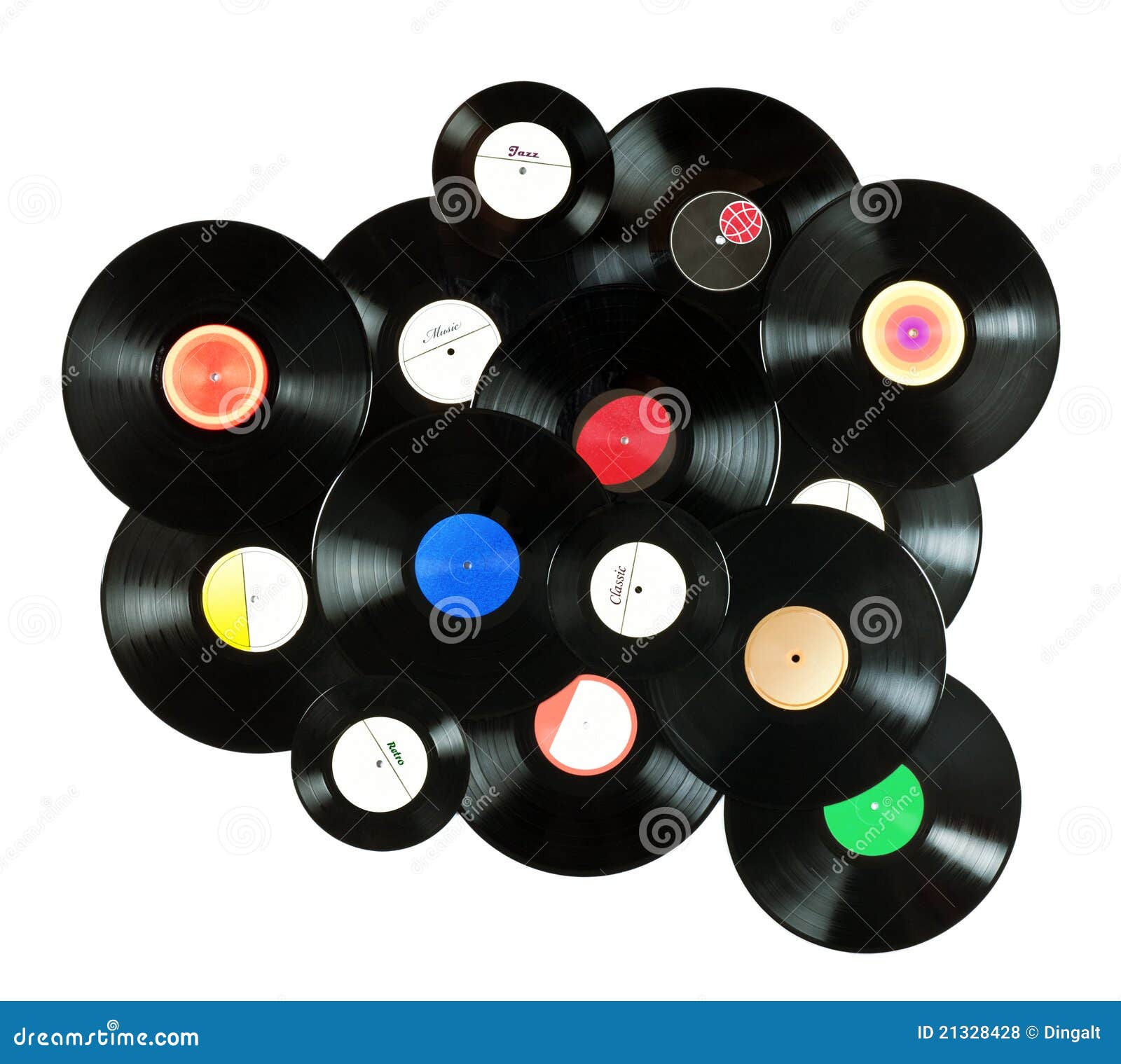 vintage vinyl records