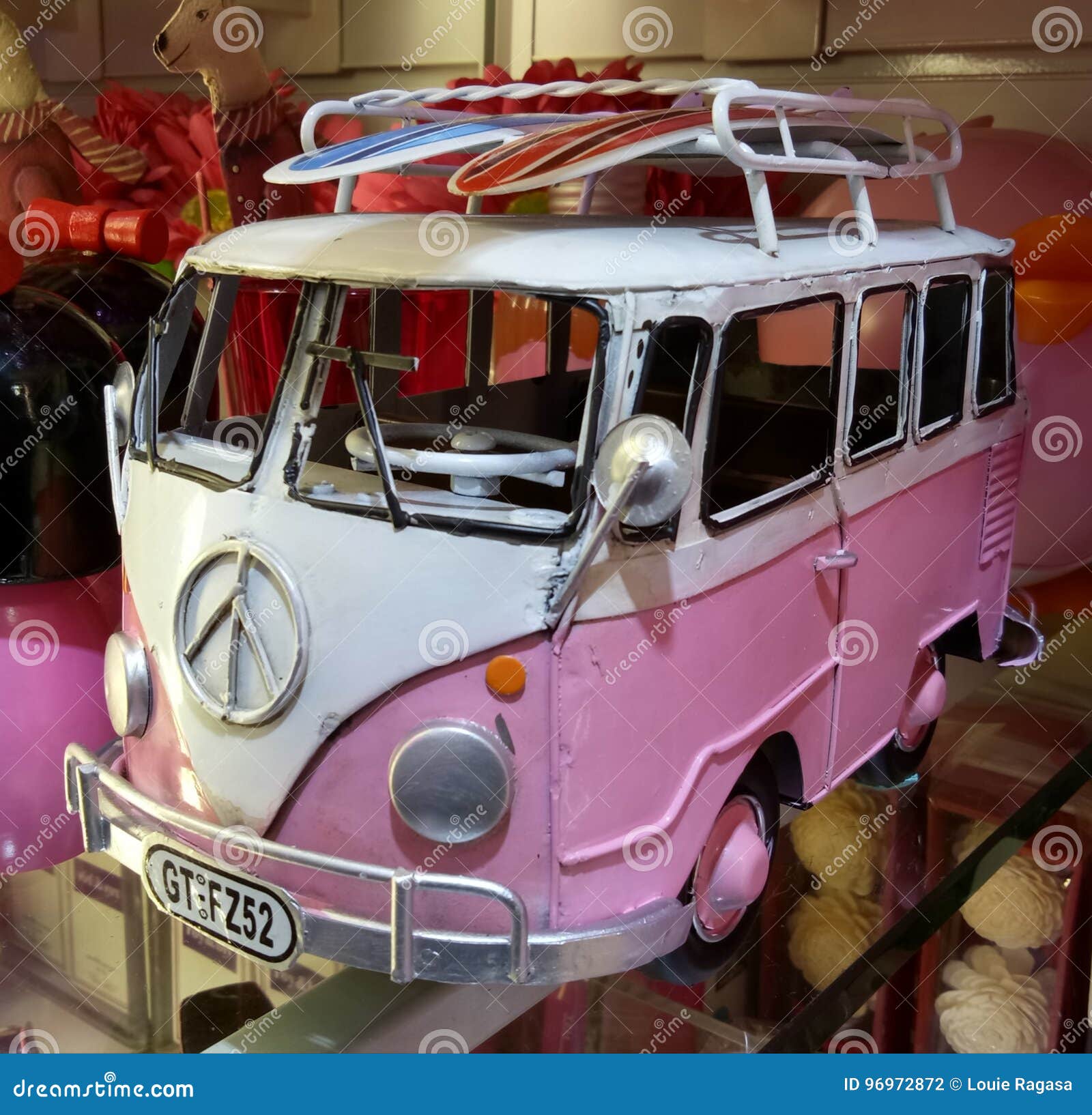 Volkswagen Van Pink Stock Photos - Free & Royalty-Free Stock Photos from  Dreamstime
