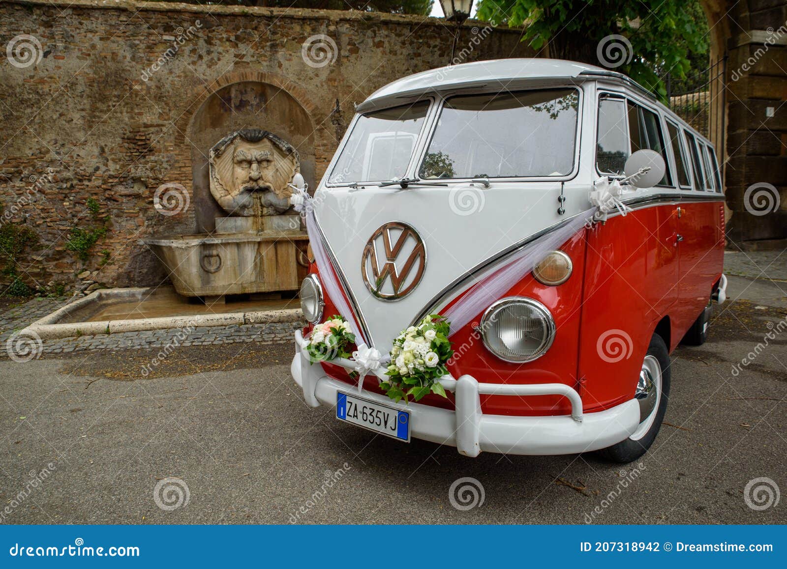 vw wedding camper van