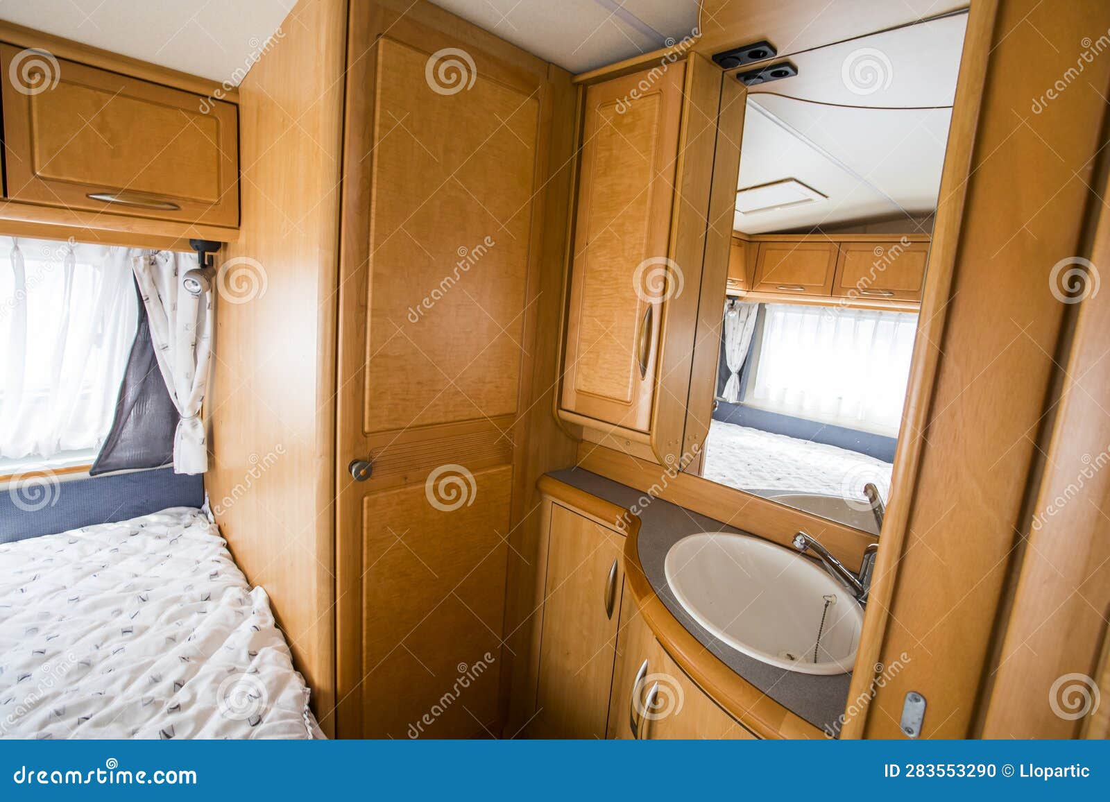 Vintage Wanderlust Inside the 2001 Caravan Retreat Stock Photo Image
