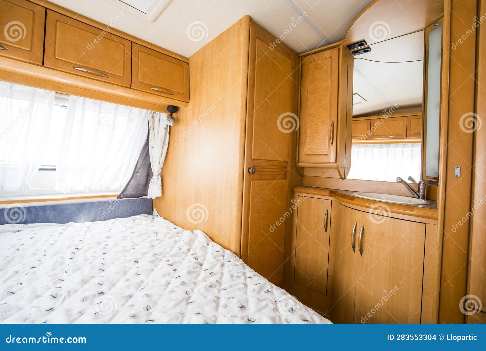 Vintage Wanderlust Inside the 2001 Caravan Retreat Stock Photo Image