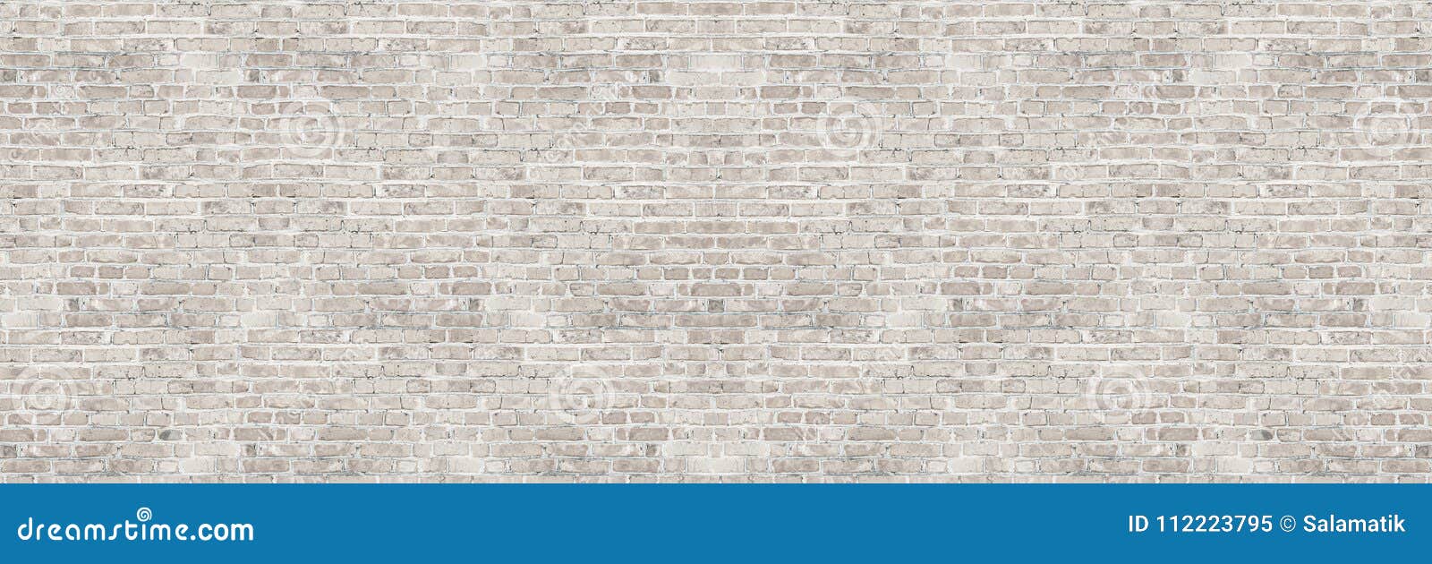 vintage white wash brick wall texture for . panoramic background