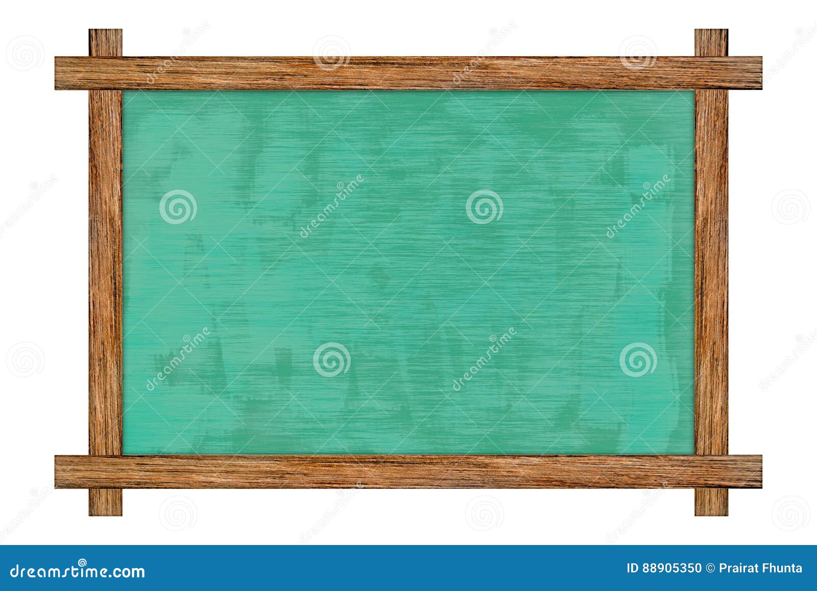 Vintage Wood Framed Slate Chalkboard Stock Photo Image Of