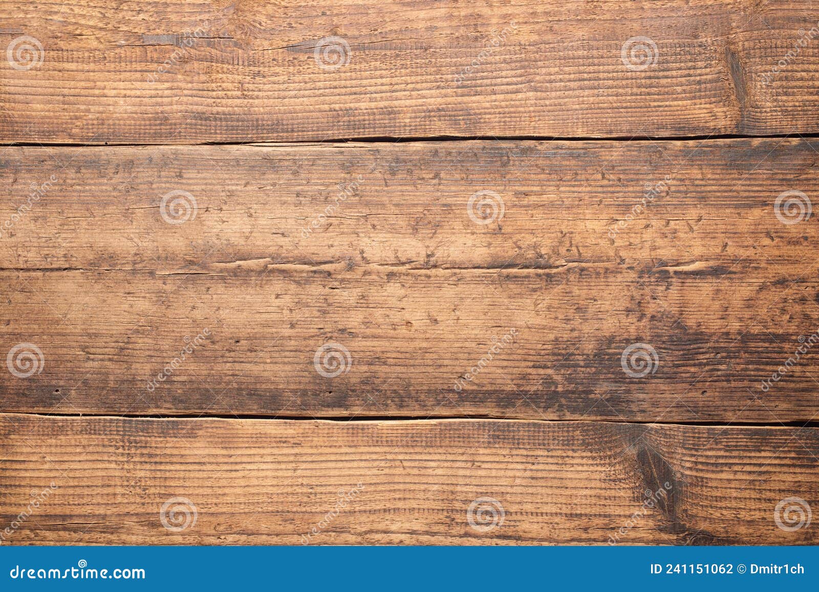 Vintage Wood Texture Background, Natural Color Rustic Table Stock Photo