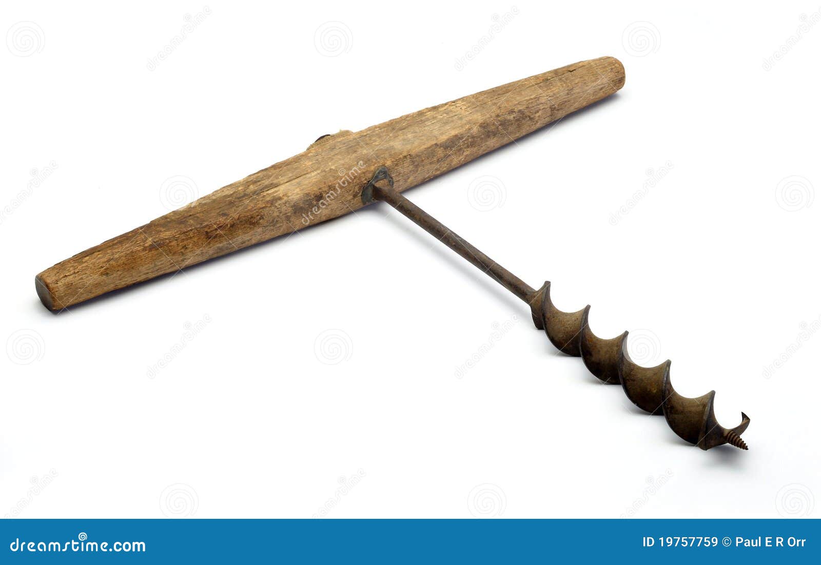 Vintage Wooden Hand Drill Royalty Free Stock Images ...