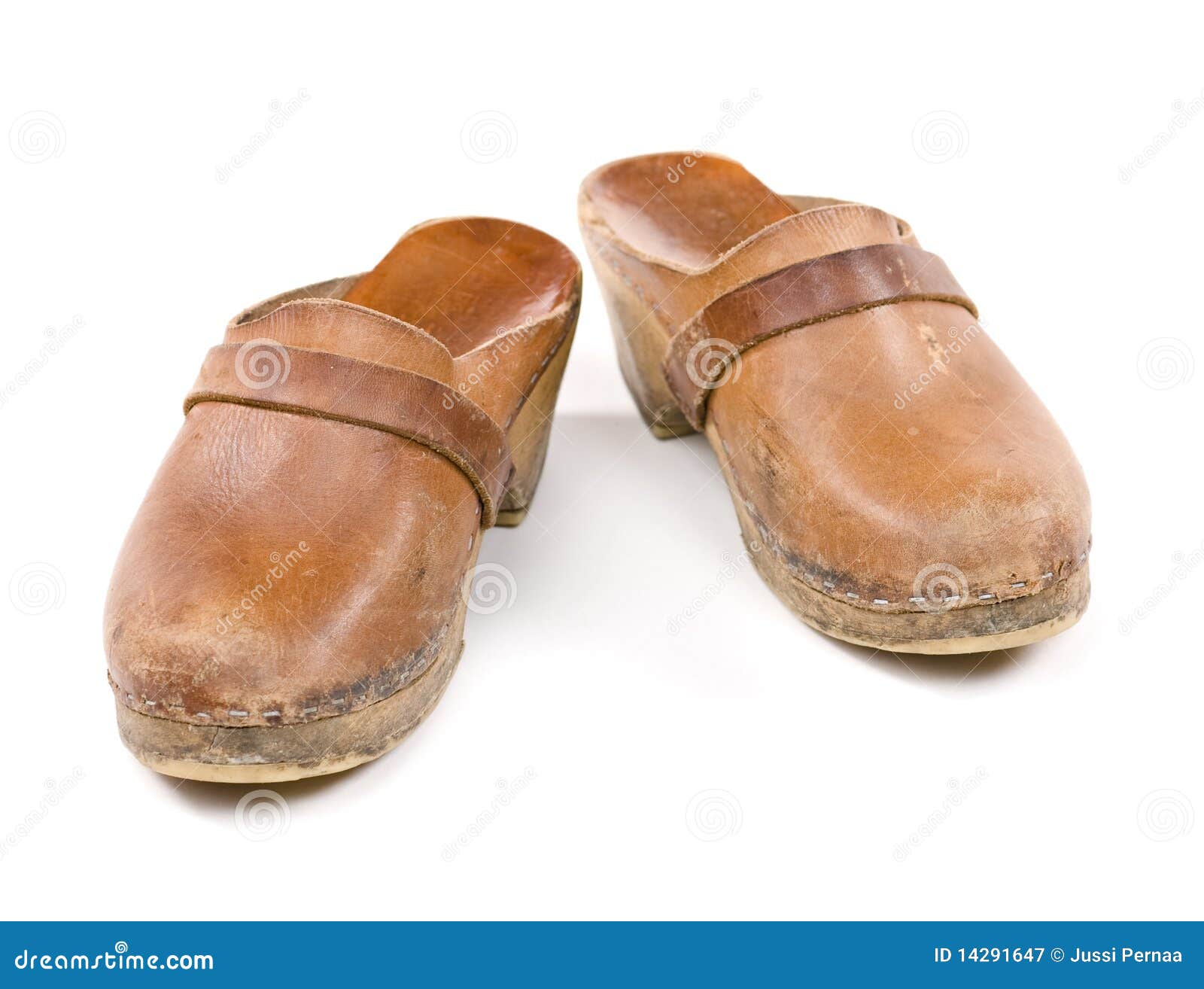 Vintage work shoes. stock image. Image of wood, footwear - 14291647