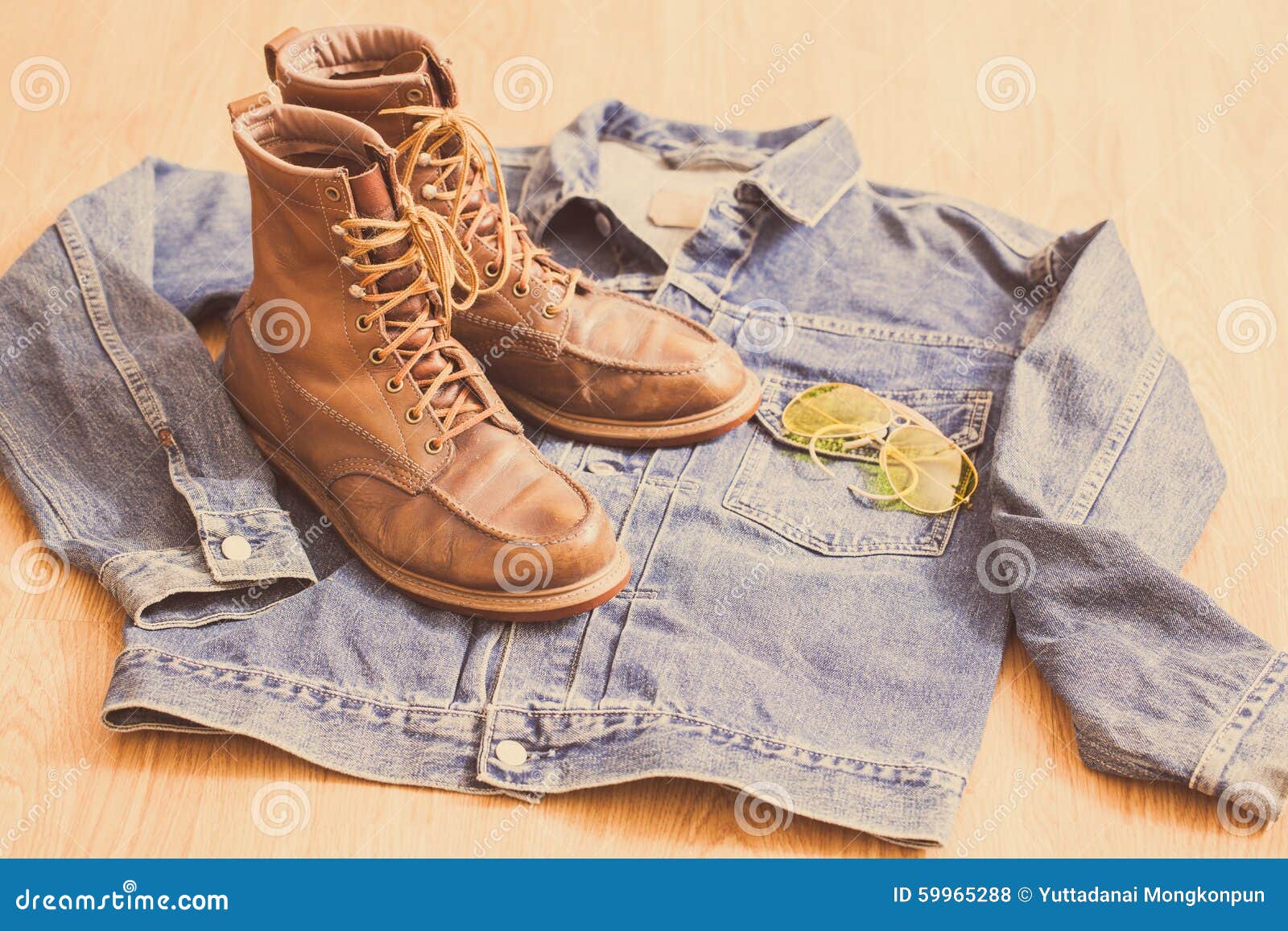 Vintage workwear stock photo. Image of vintage, jeans - 59965288