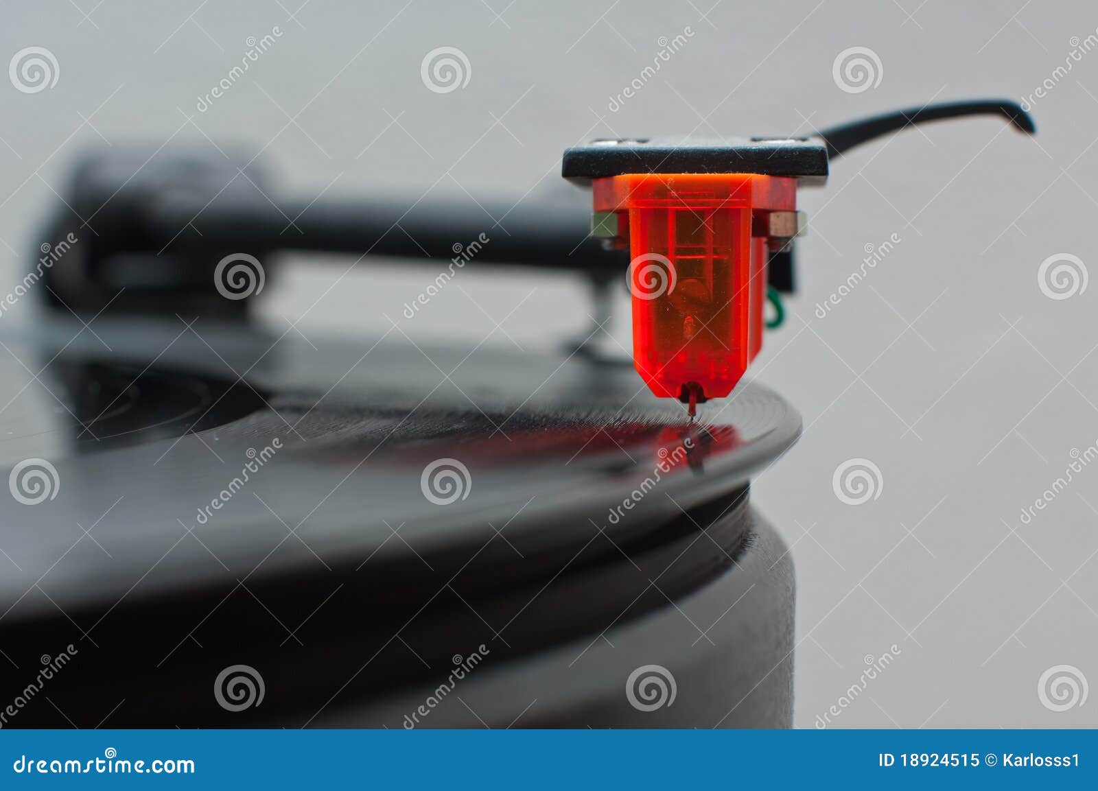 Vinyl cartridge front view stock image. Image of drive 18924515