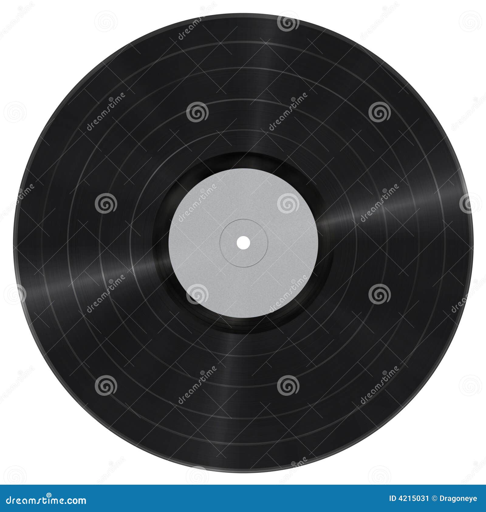 Vinyl Record Cutout Stock Image Image 4215031