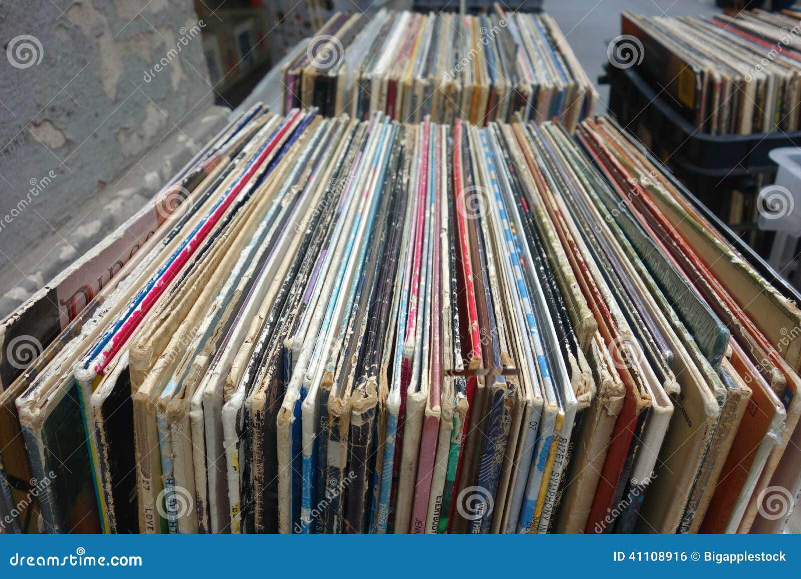 Vinyl Records stock Image of vinyl, sale, retro - 41108916