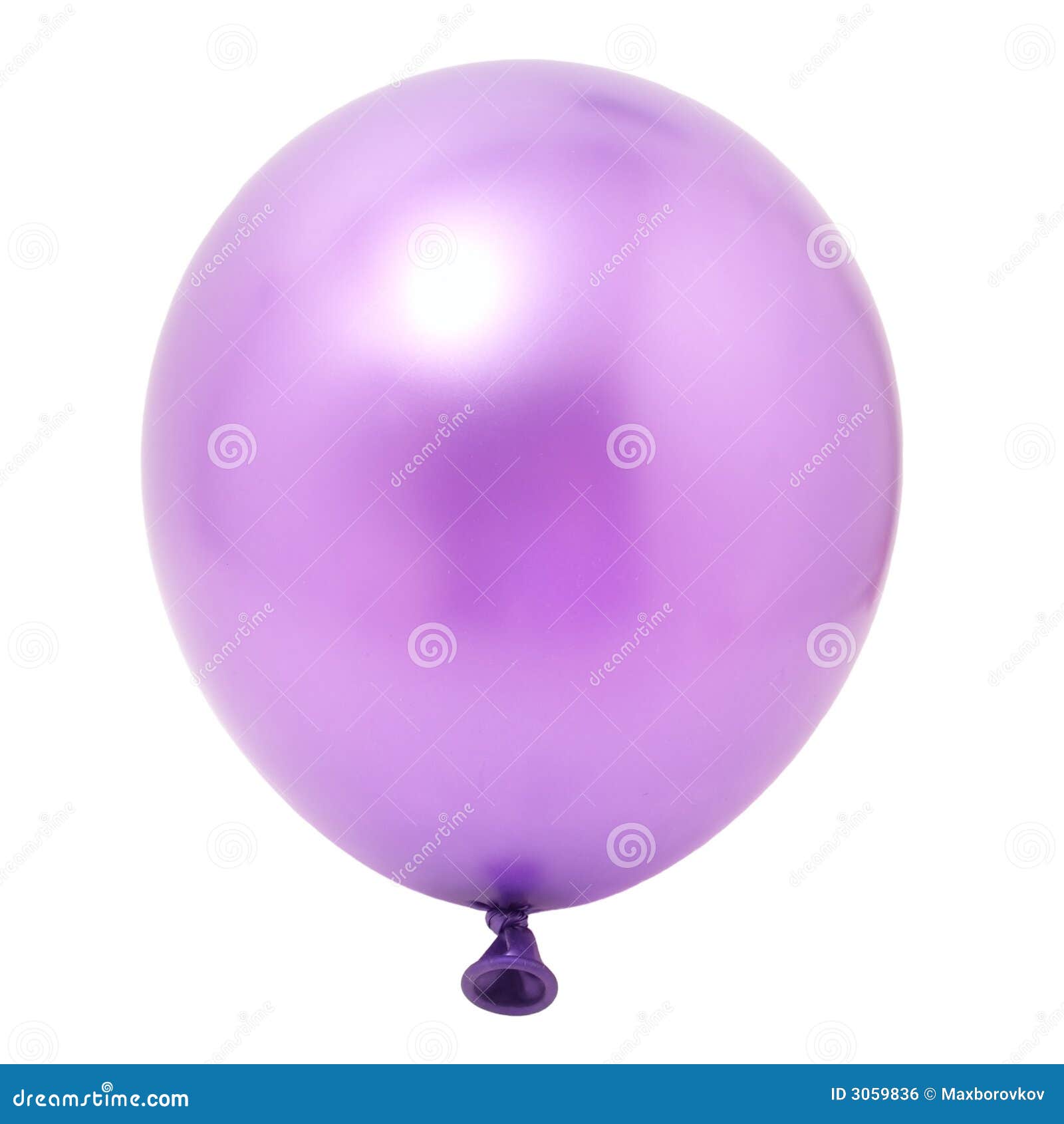 Violet Balloon Royalty Free Stock Image Image 3059836