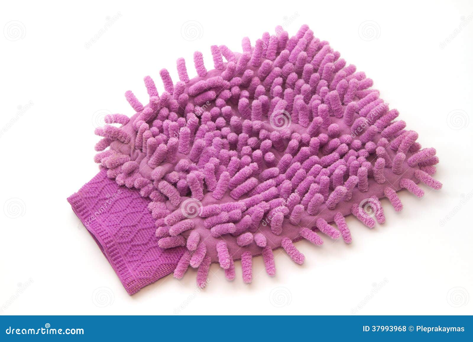 Violet Car Wash Glove Microfiber Stock Photo Image of clean, glove