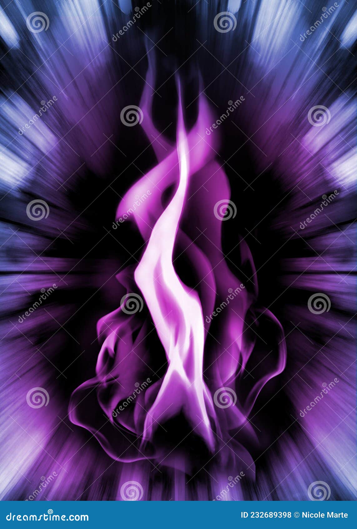 the violet flame of saint germain - divine energy - transformation