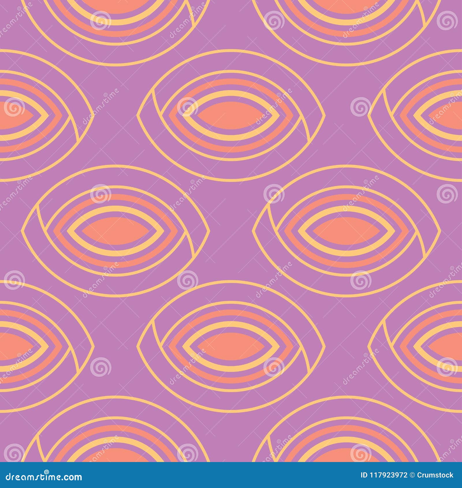 Violet Fuchsia Geometric Seamless Pattern. Bright Colored Background