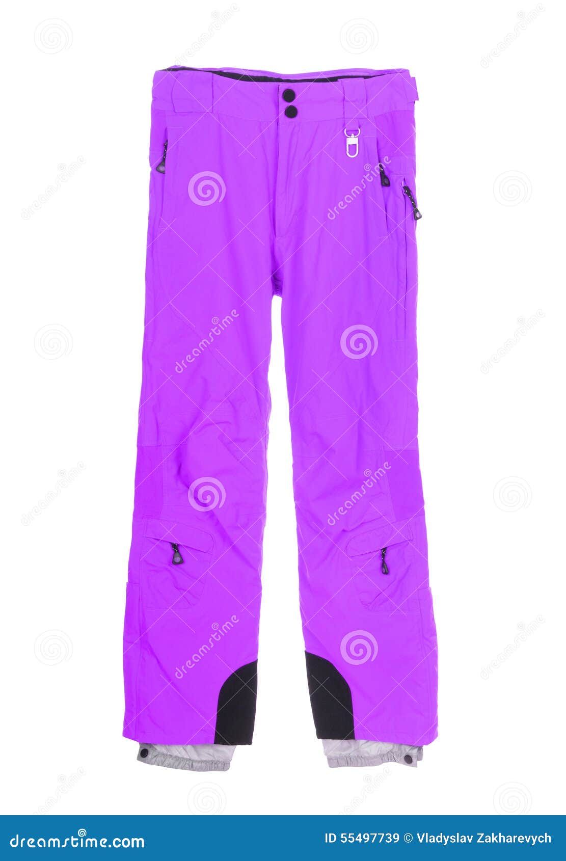 Violet ski pants stock image. Image of holidays, winter 55497739