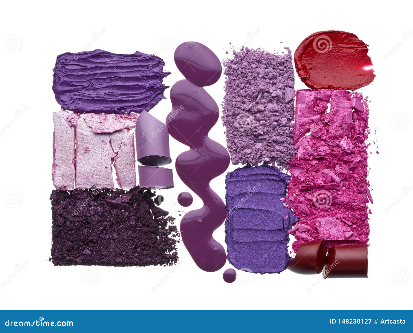 Violet cosmetics texture stock image. Image of abstract 148230127