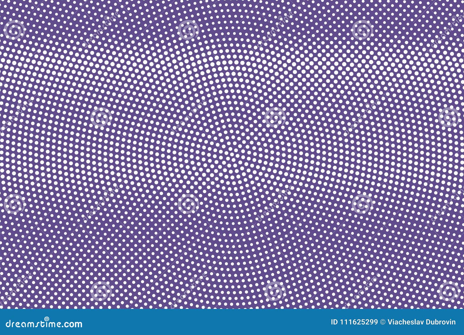 Violet White Dotted Halftone. Horizontal Dark Dotted Gradient. Half ...