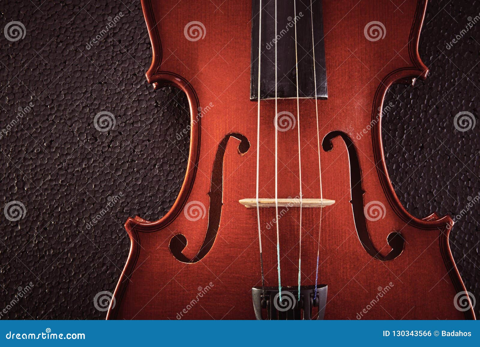 Violin on black background stock photo. Image of toned 130343566