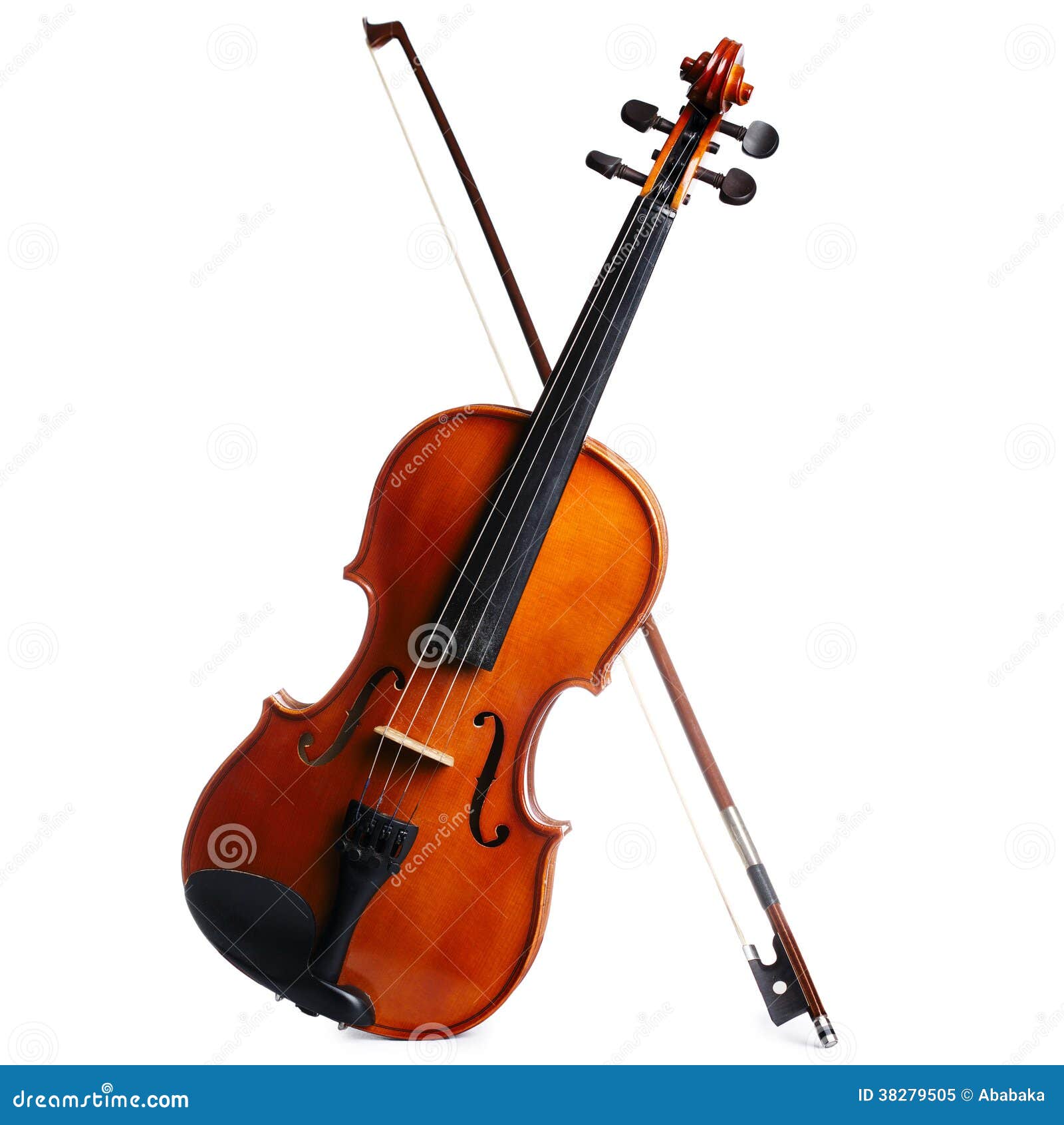 Violin Isolated On White Background Royalty Free Stock Photo Image