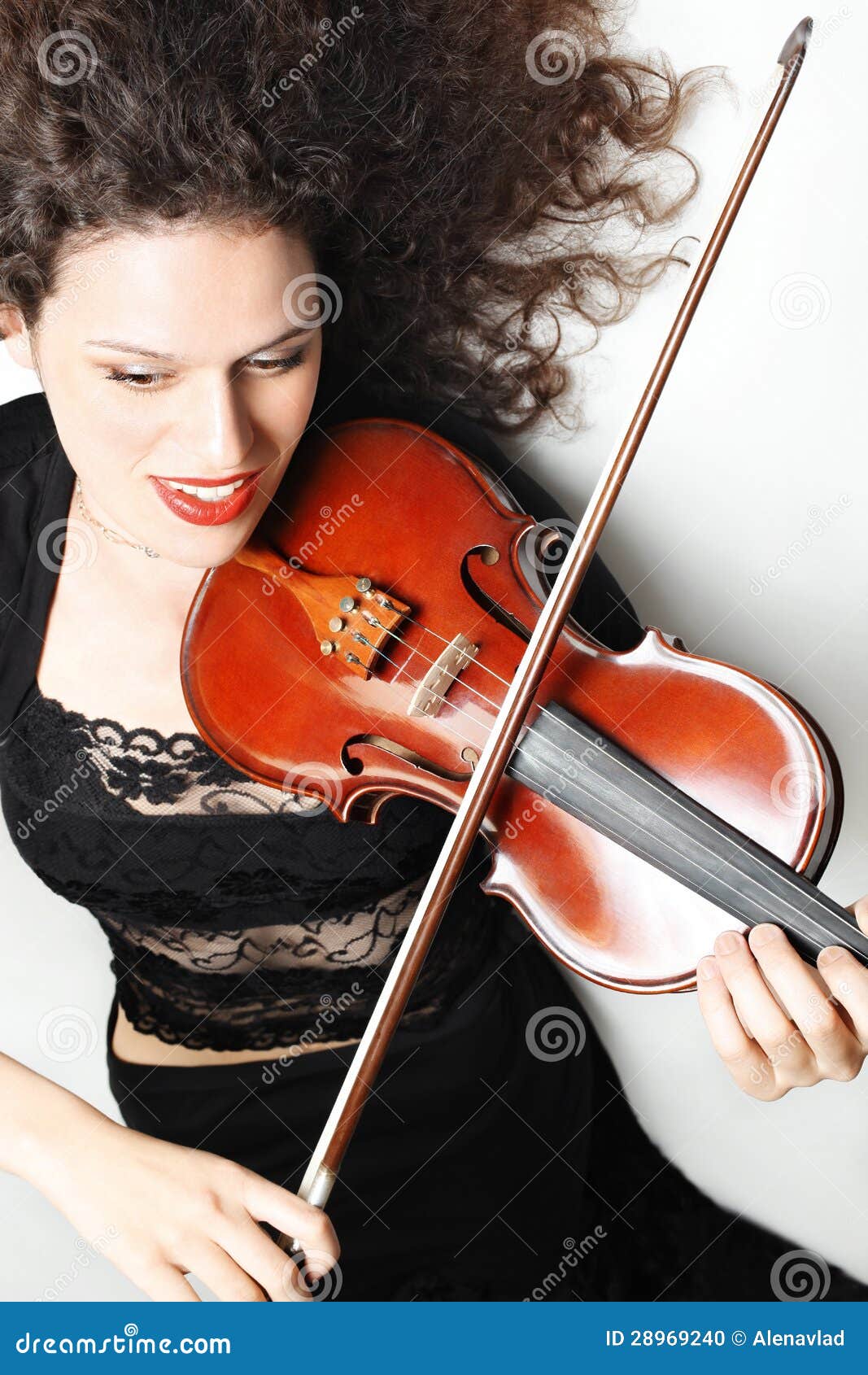 Violin Player Musician Violinist Stock Photo Image of elegant, detail 28969240