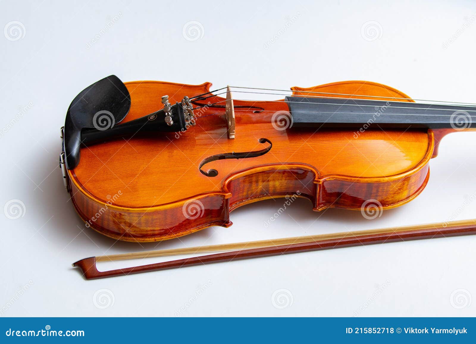 Violin on a White Background Music Classic Stock Photo - Image of harmony,  string: 215852718