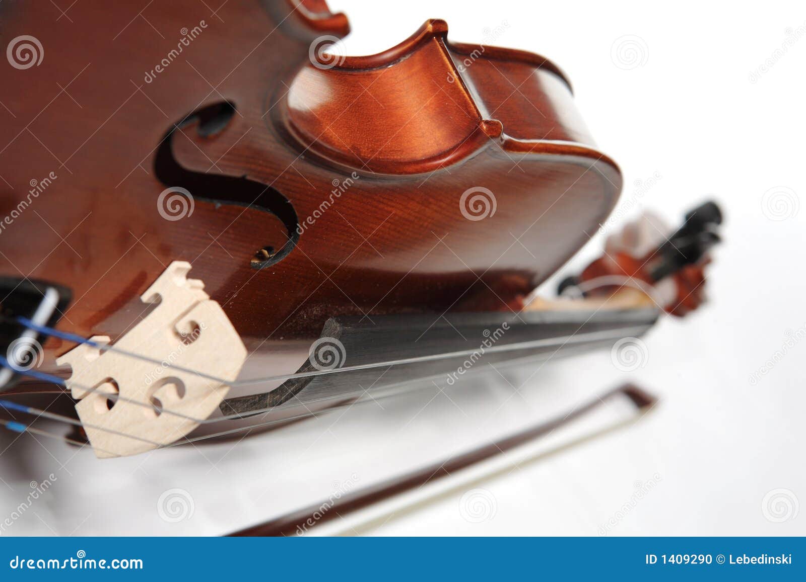 violins. soft focus