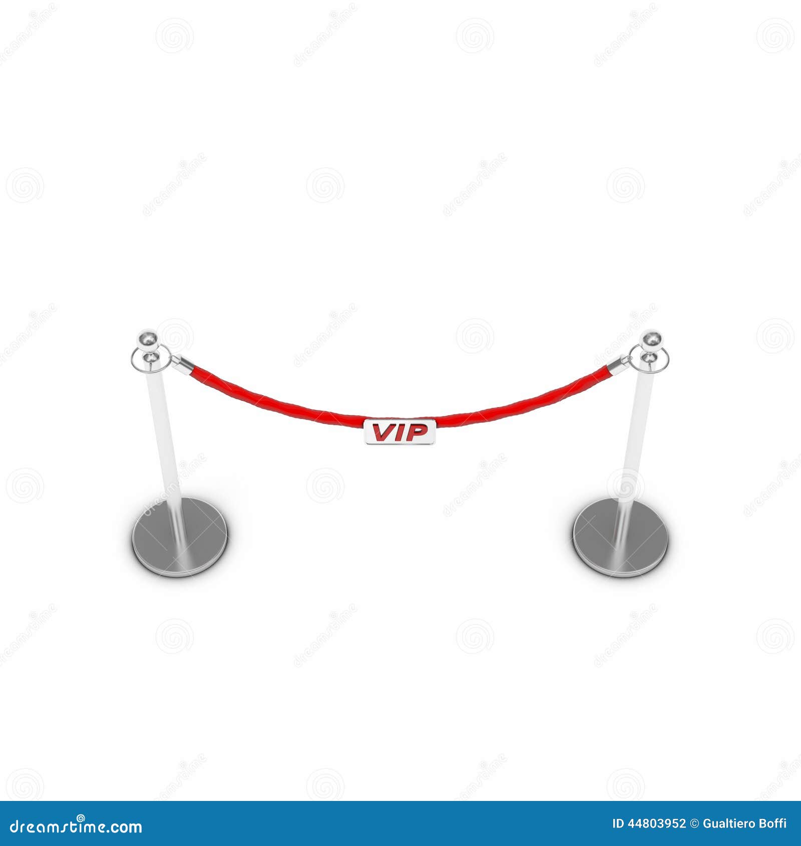 Vip Barrier rope stock illustration. Illustration of metal - 44803952