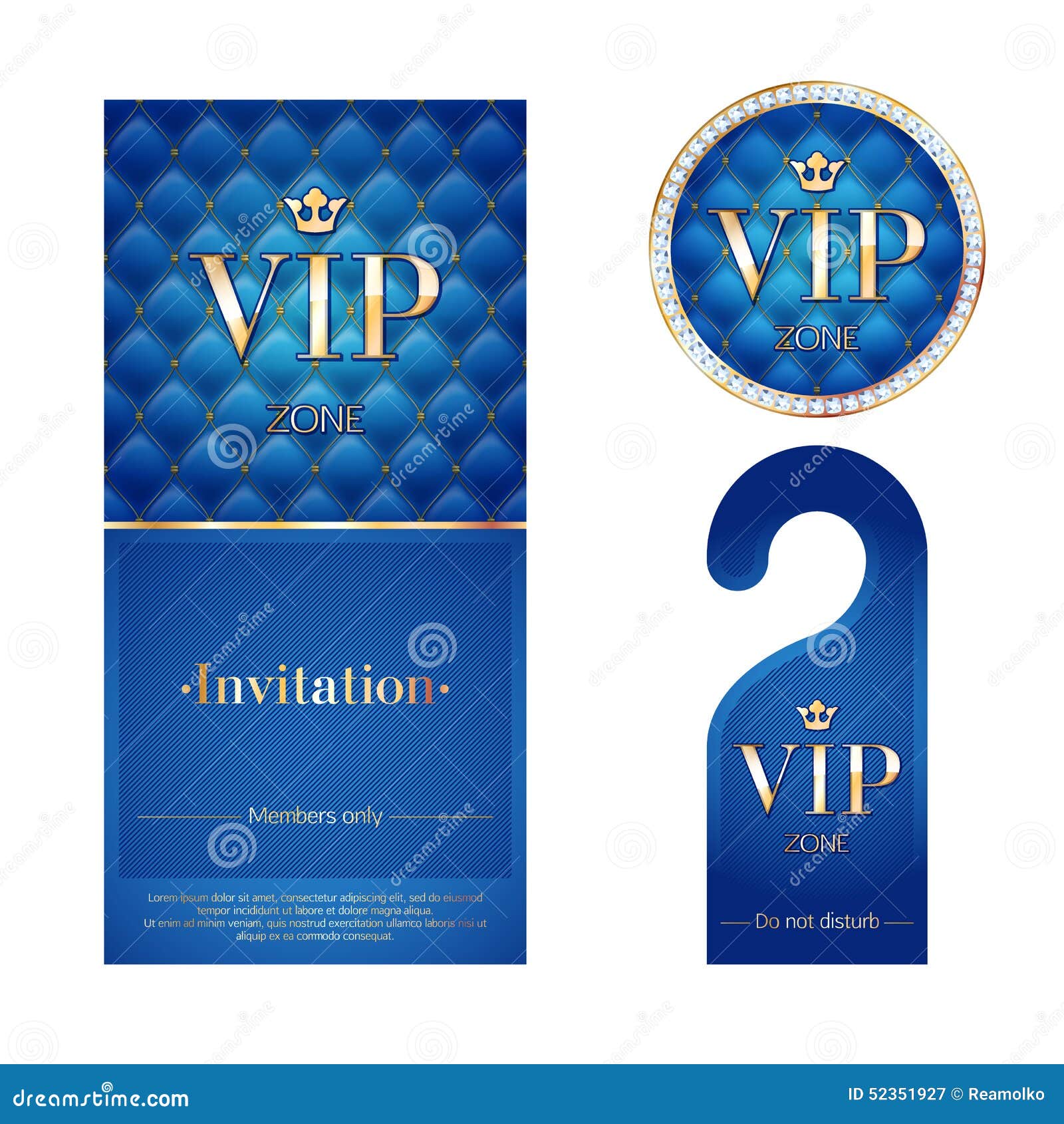 Vip Membership Gold Badge Premium Quality Stock Vector (Royalty Free)  1426577249