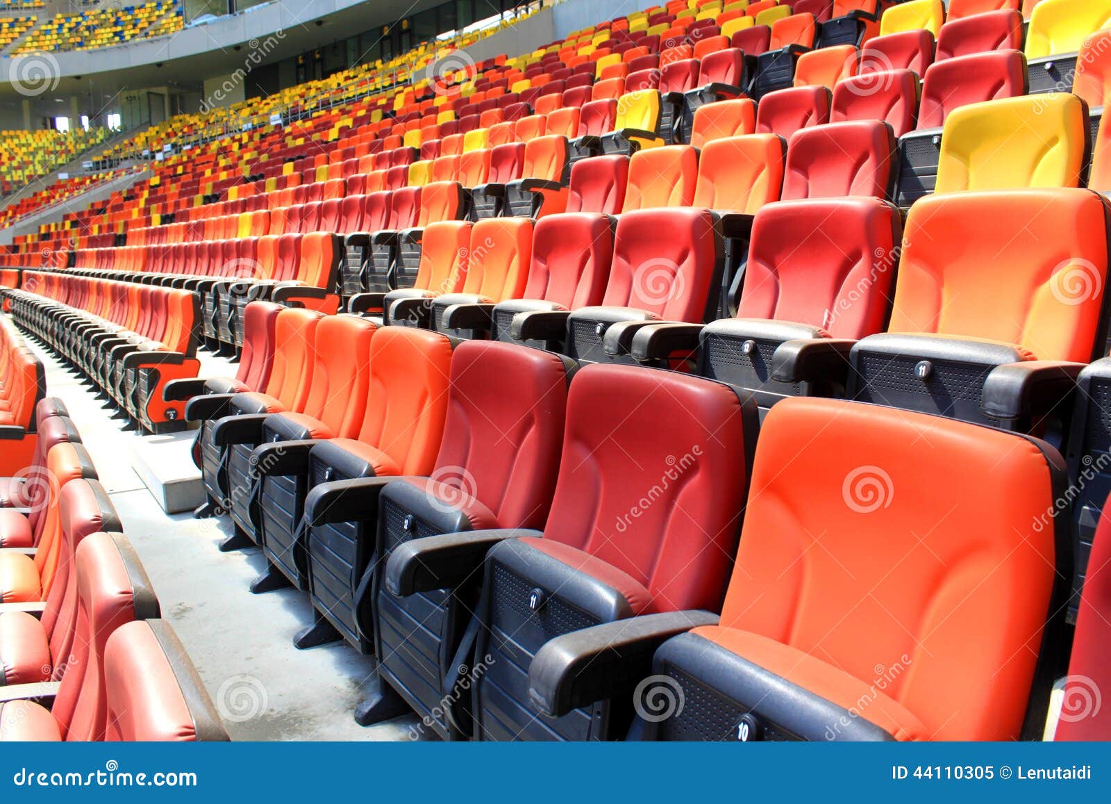 Vip Zone At National Arena Stadium Stock Image - Image of ...