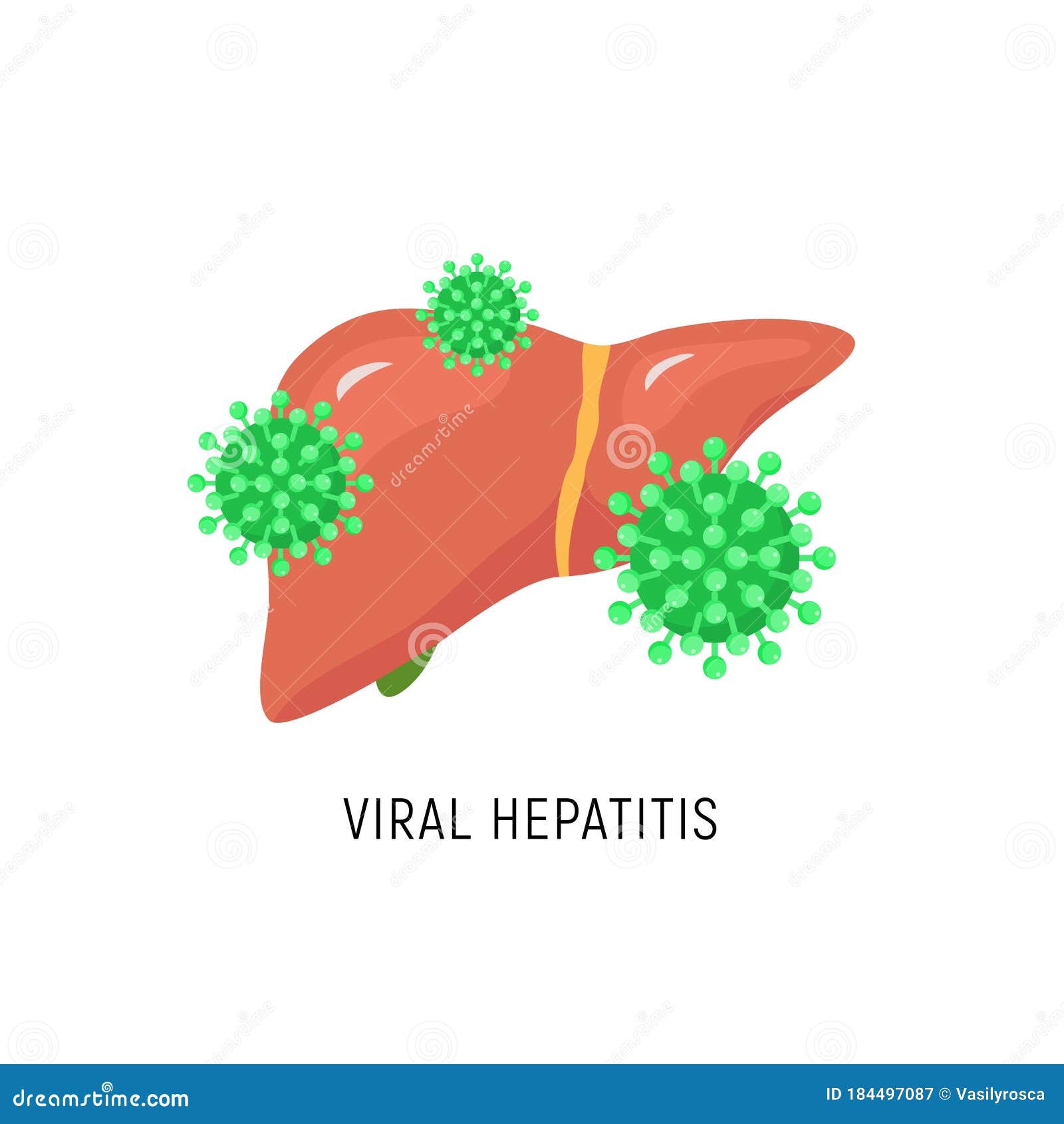 viral hepatitis cartoon liver diagram. hepatic virus c failure hcv  sign