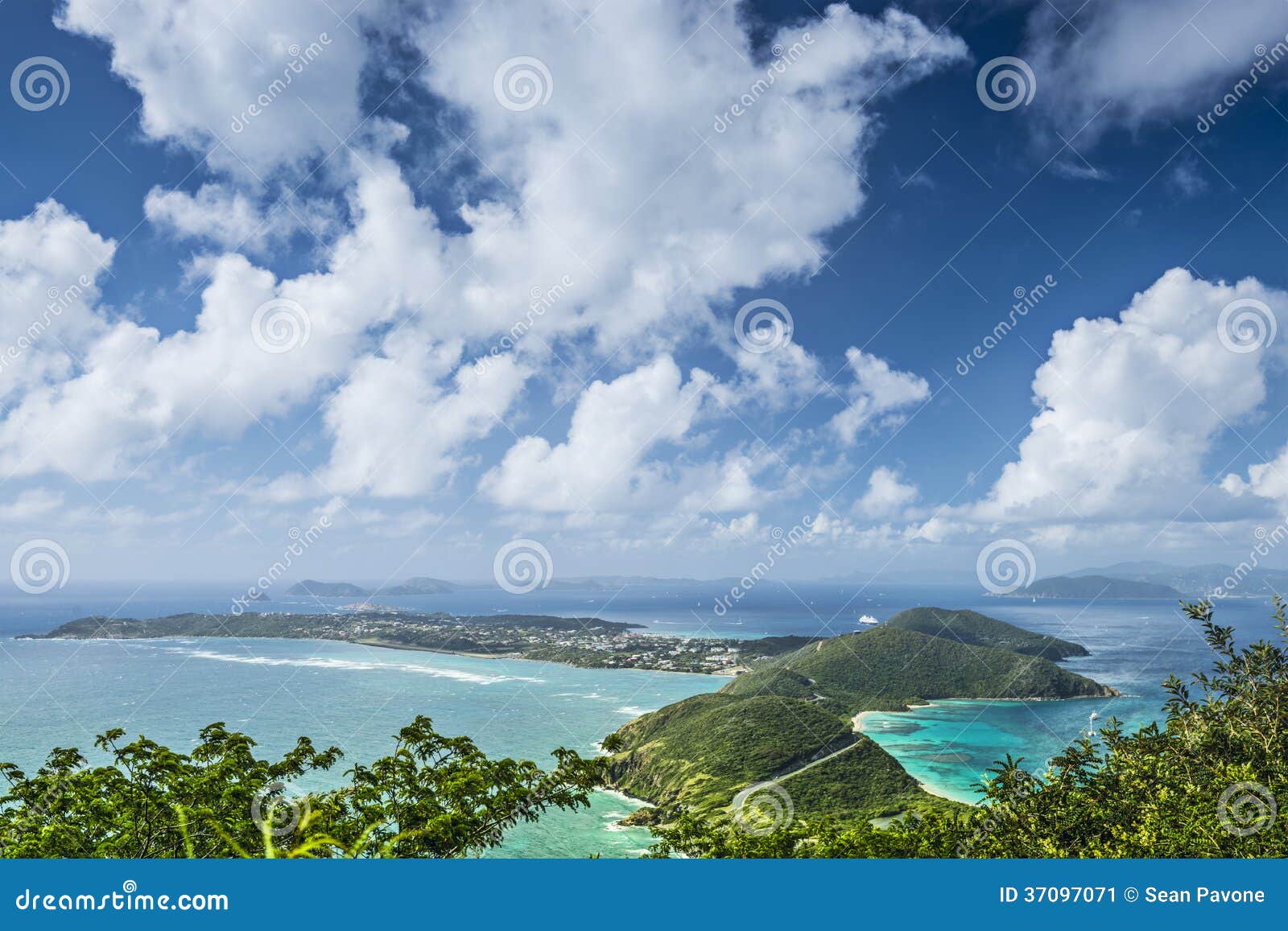 Virgin Gorda stock image. Image of tropics, ocean, spanish - 37097071