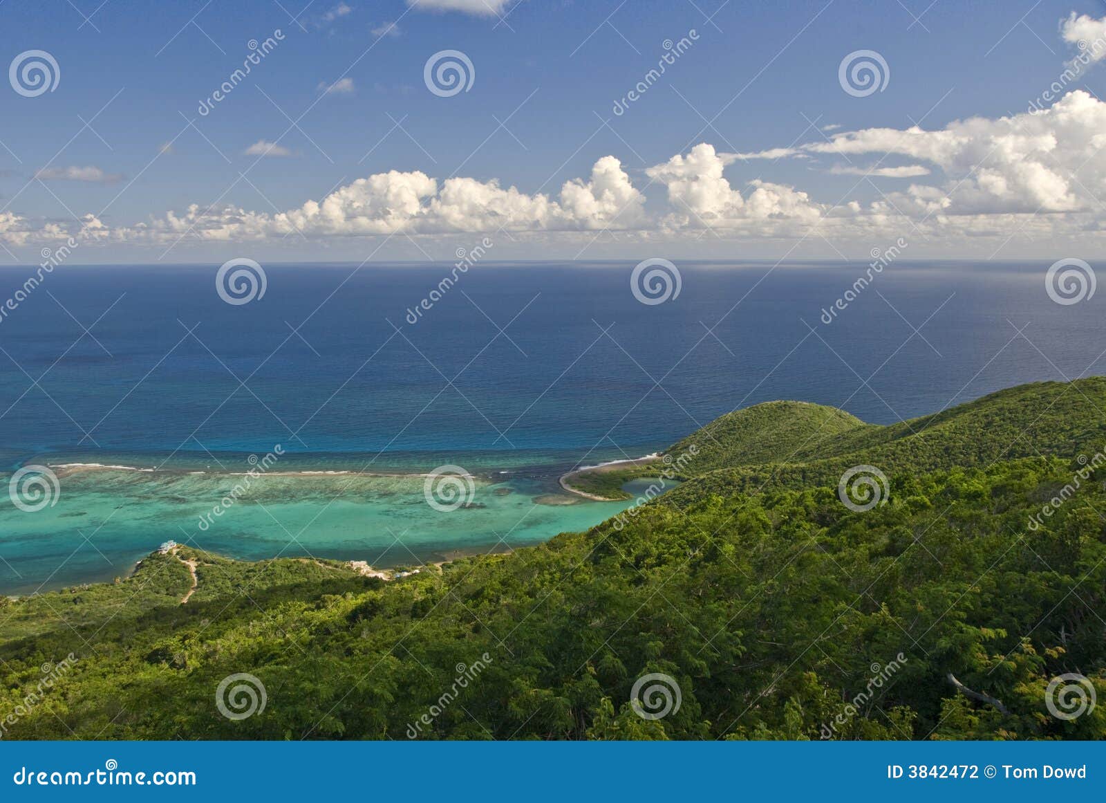 Virgin Gorda Island Sea View Stock Photo - Image of beautiful, outdoors ...