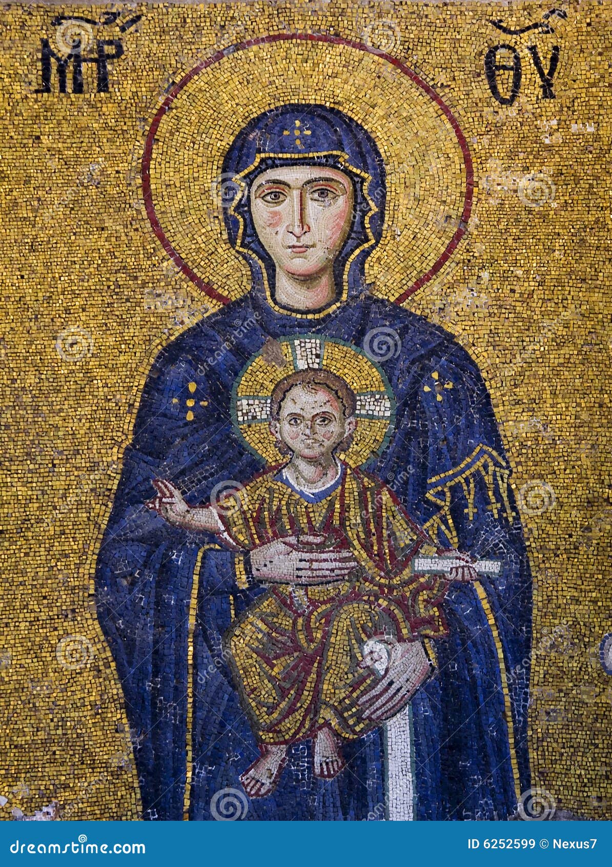 virgin mary and the child