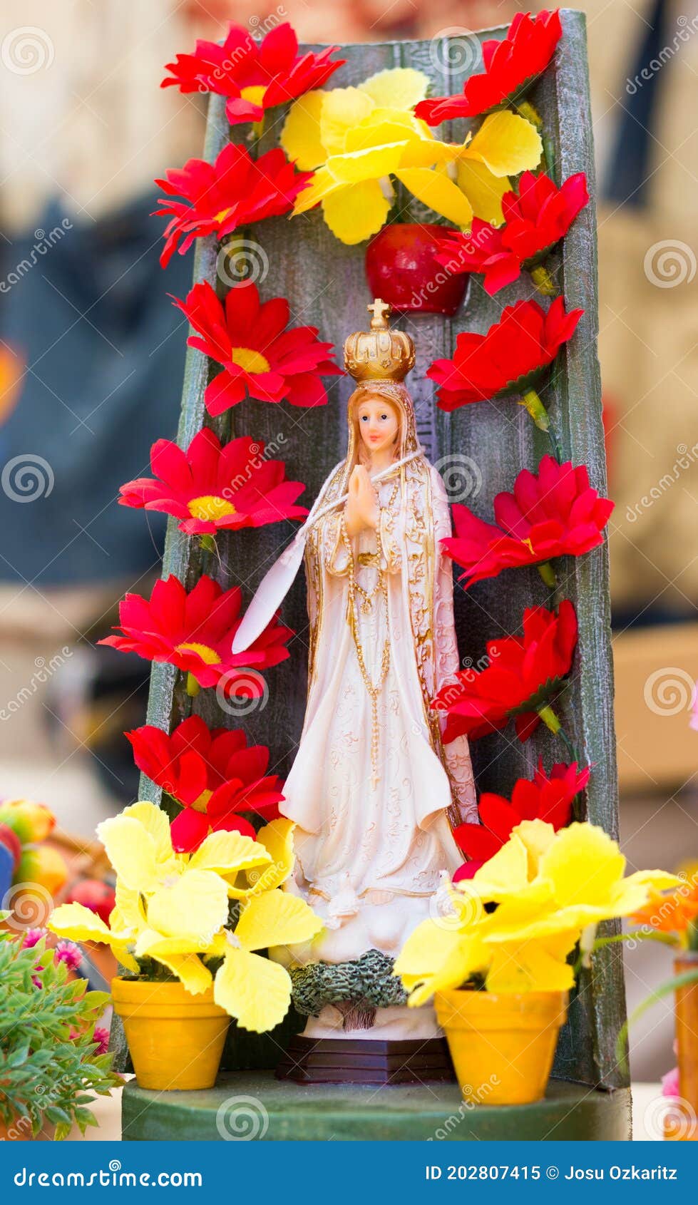 158 Virgin Mary Figure Flowers Stock Photos - Free & Royalty-Free ...