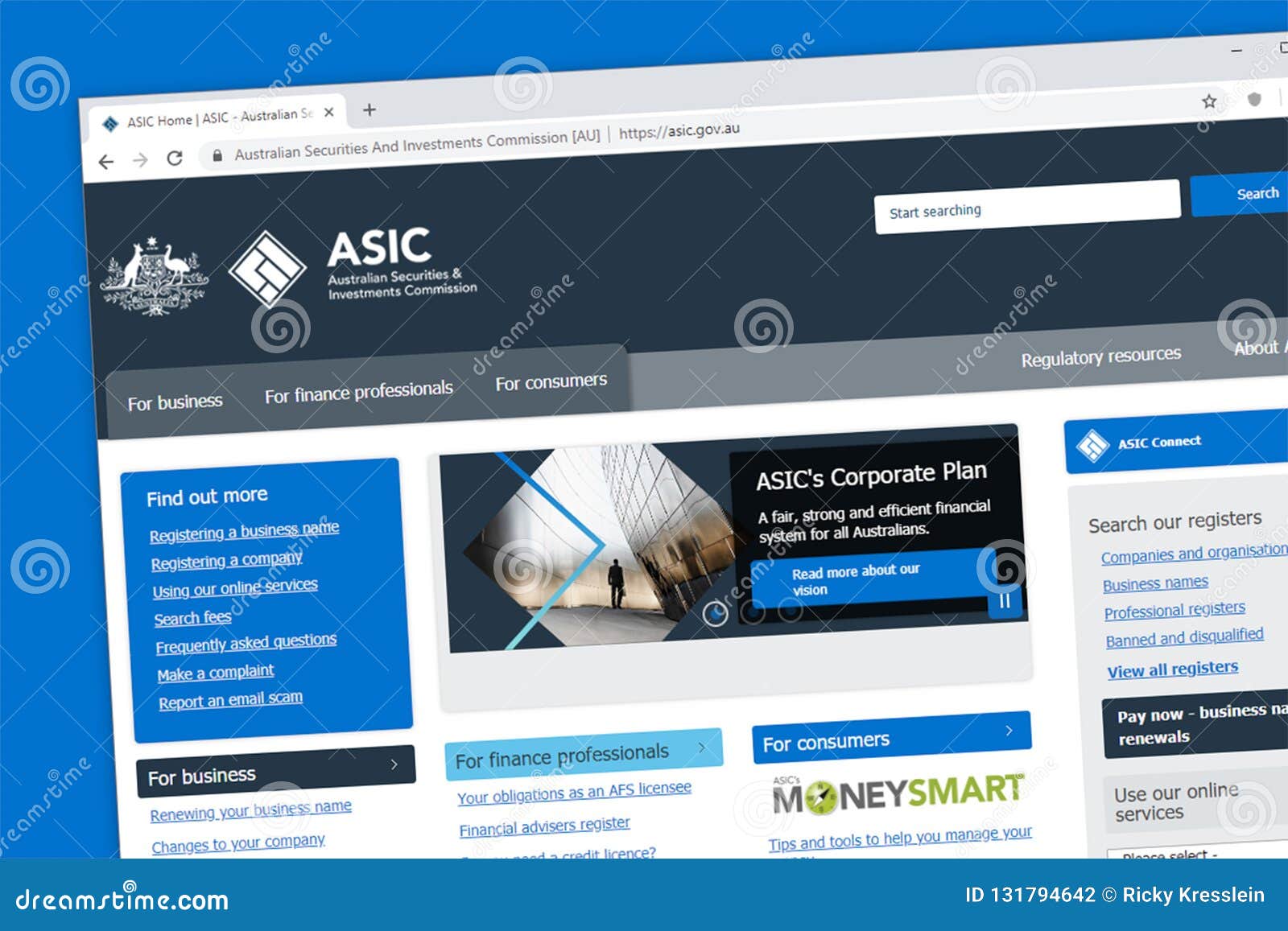 asic website