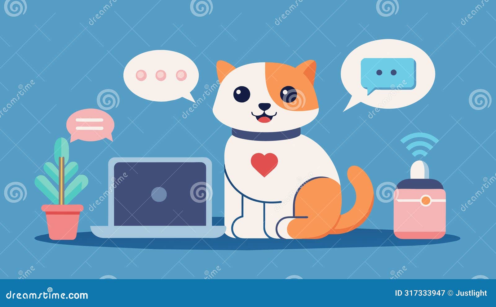 a virtual pet nanny that can communicate with your pet in their own language making them feel less lonely when youre out