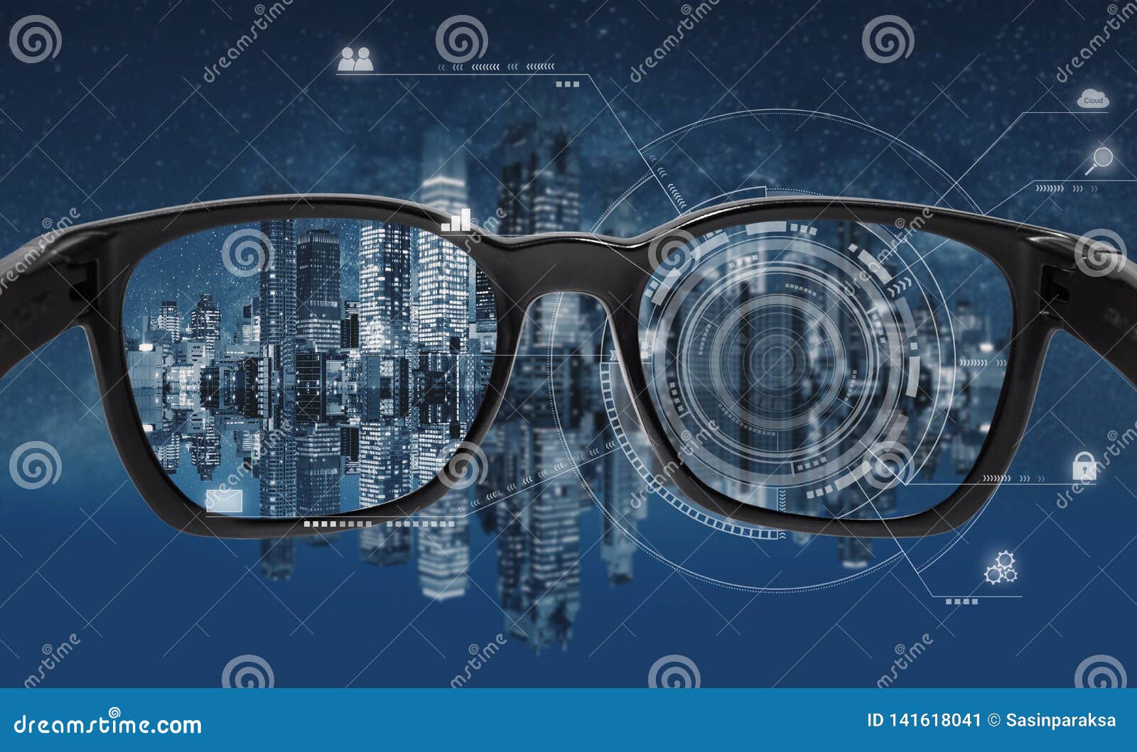 Virtual Reality, Augmented Reality and Smart Glasses Technology Stock
