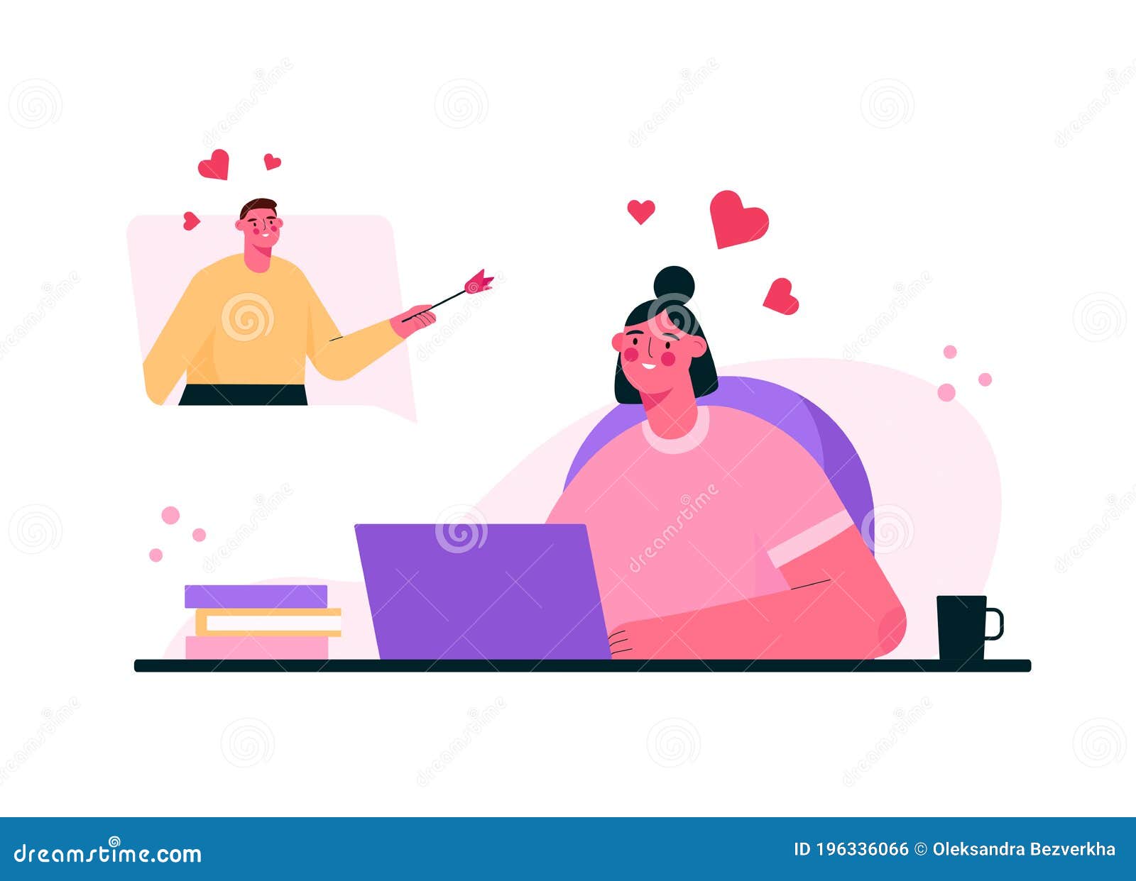Virtual Relationships. Online Date during Quarantine and Self-isolation Stock Illustration - Illustration of drink, online: 196336066 Virtual Relationships. Online Date during Quarantine and Self-isolation Stock Illustration - Illustration of drink, online: 196336066