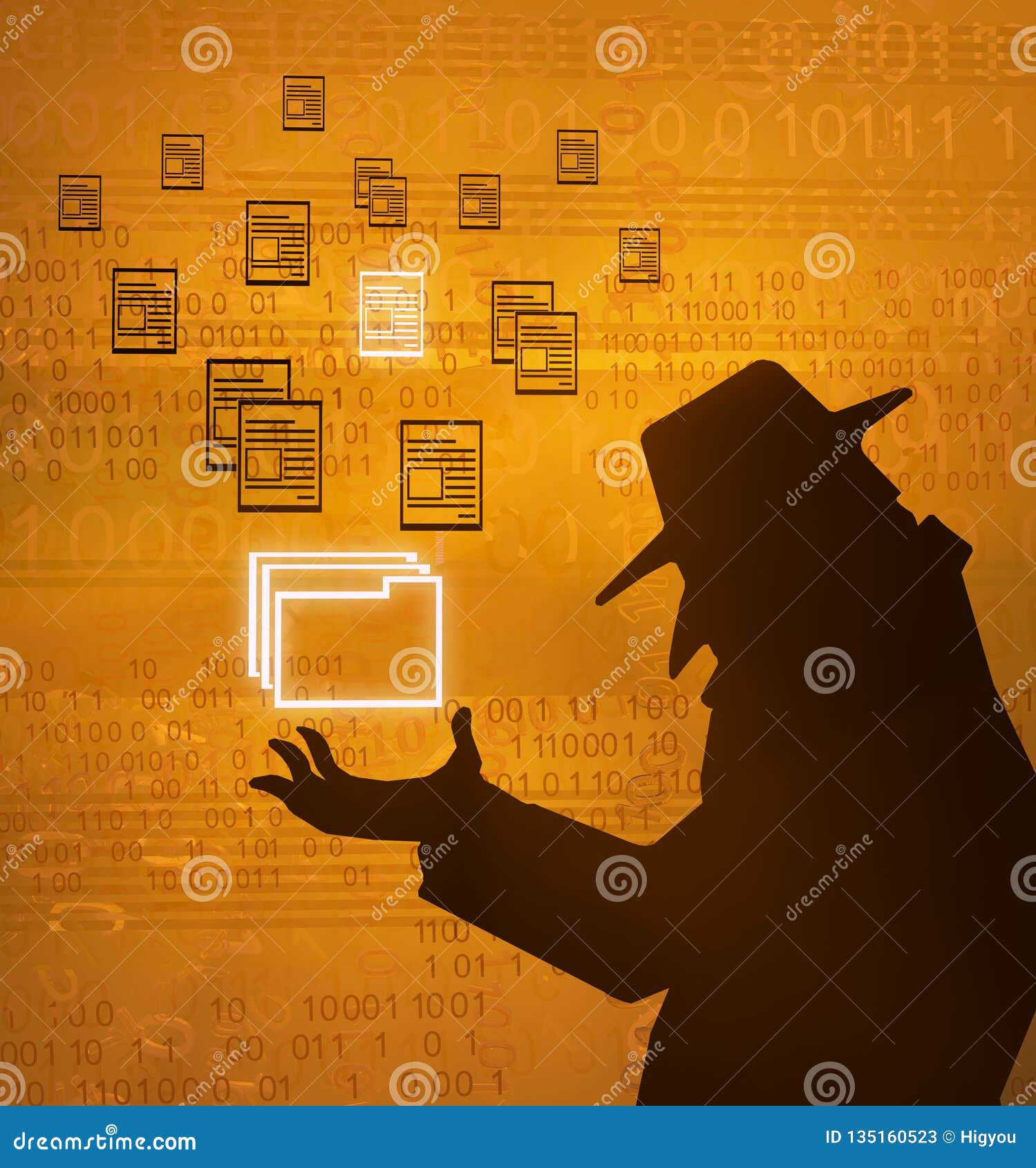 Virtual Spy File Folder Stock Illustration Illustration Of Cyberspace Virtual Spy File Folder Stock Illustration Illustration Of Cyberspace