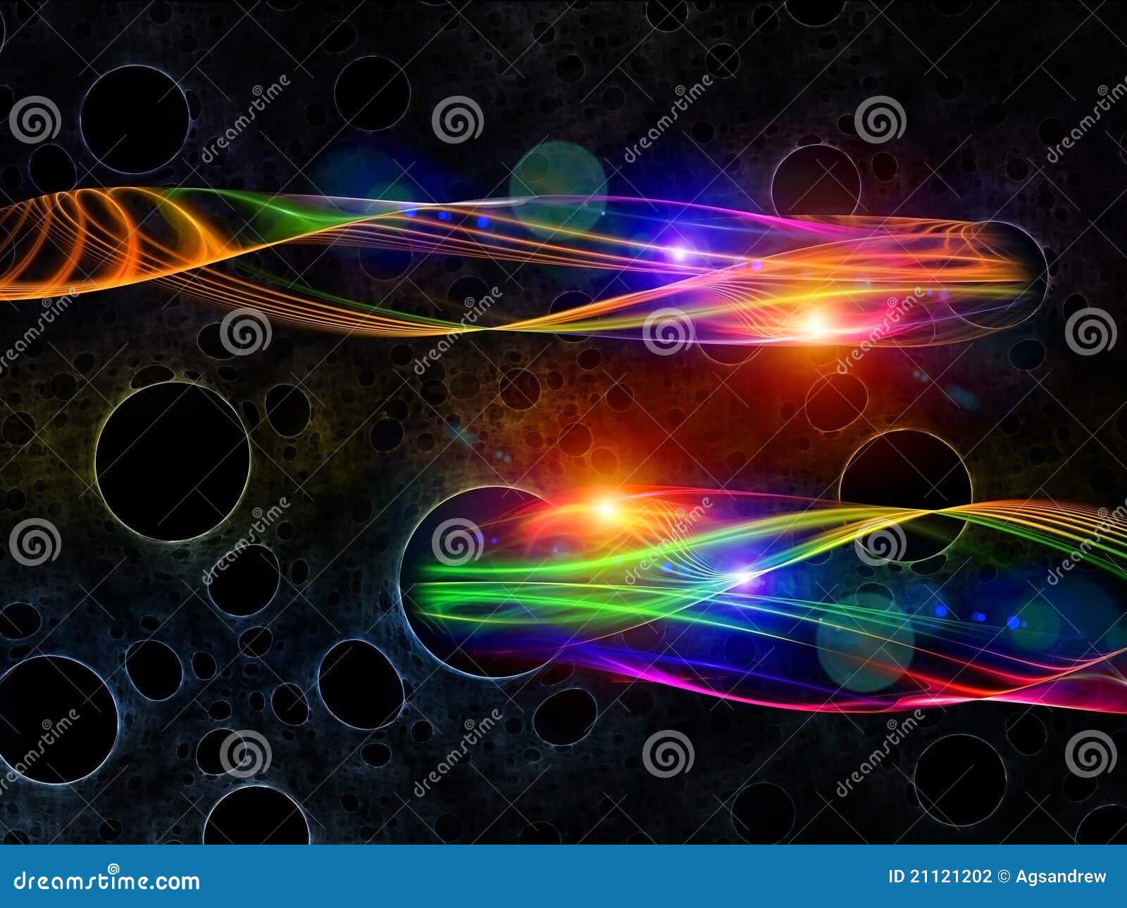 Virtual Wave stock illustration. Illustration of grid 21121202