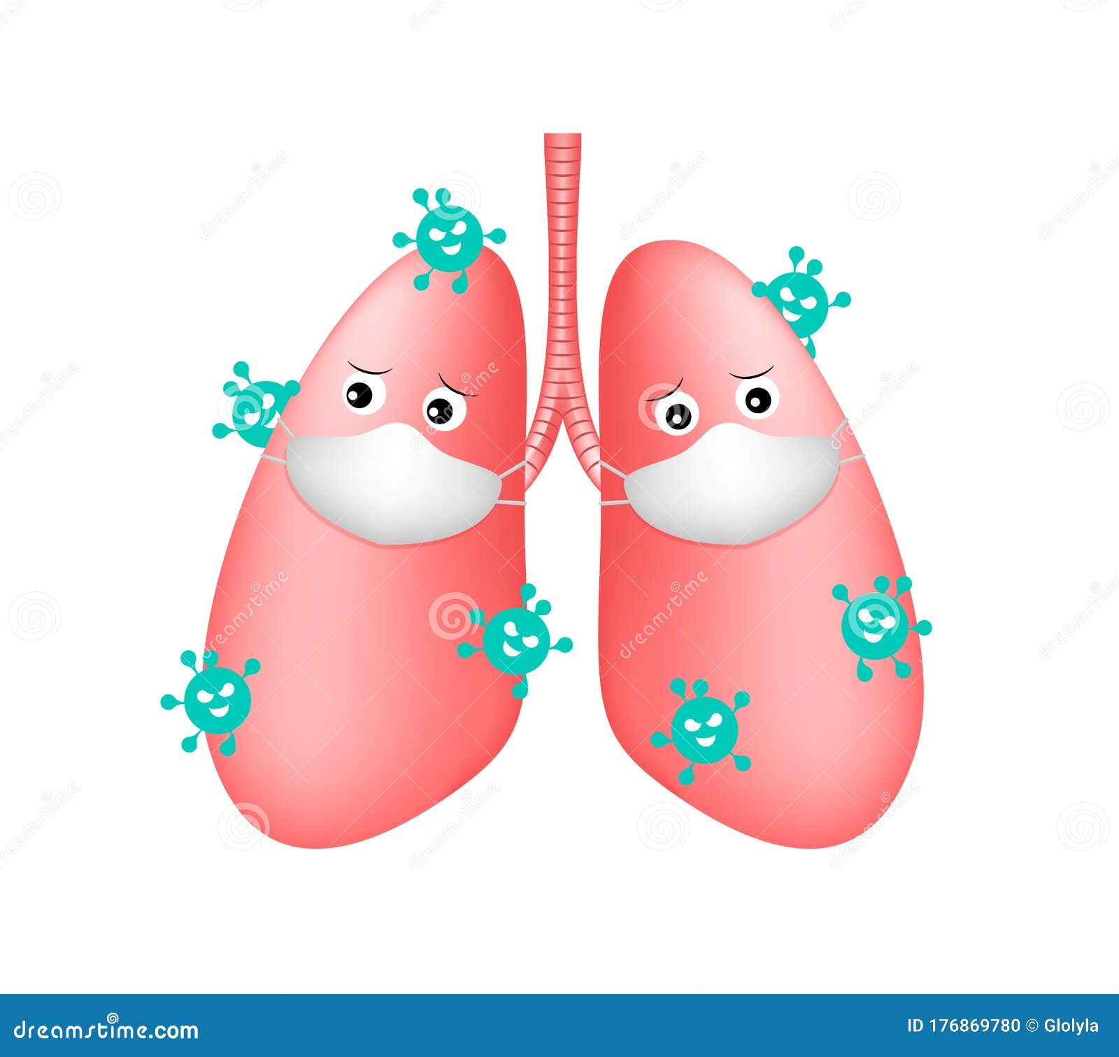 Cartoon Lungs Stock Photos - Free & Royalty-Free Stock Photos from  Dreamstime