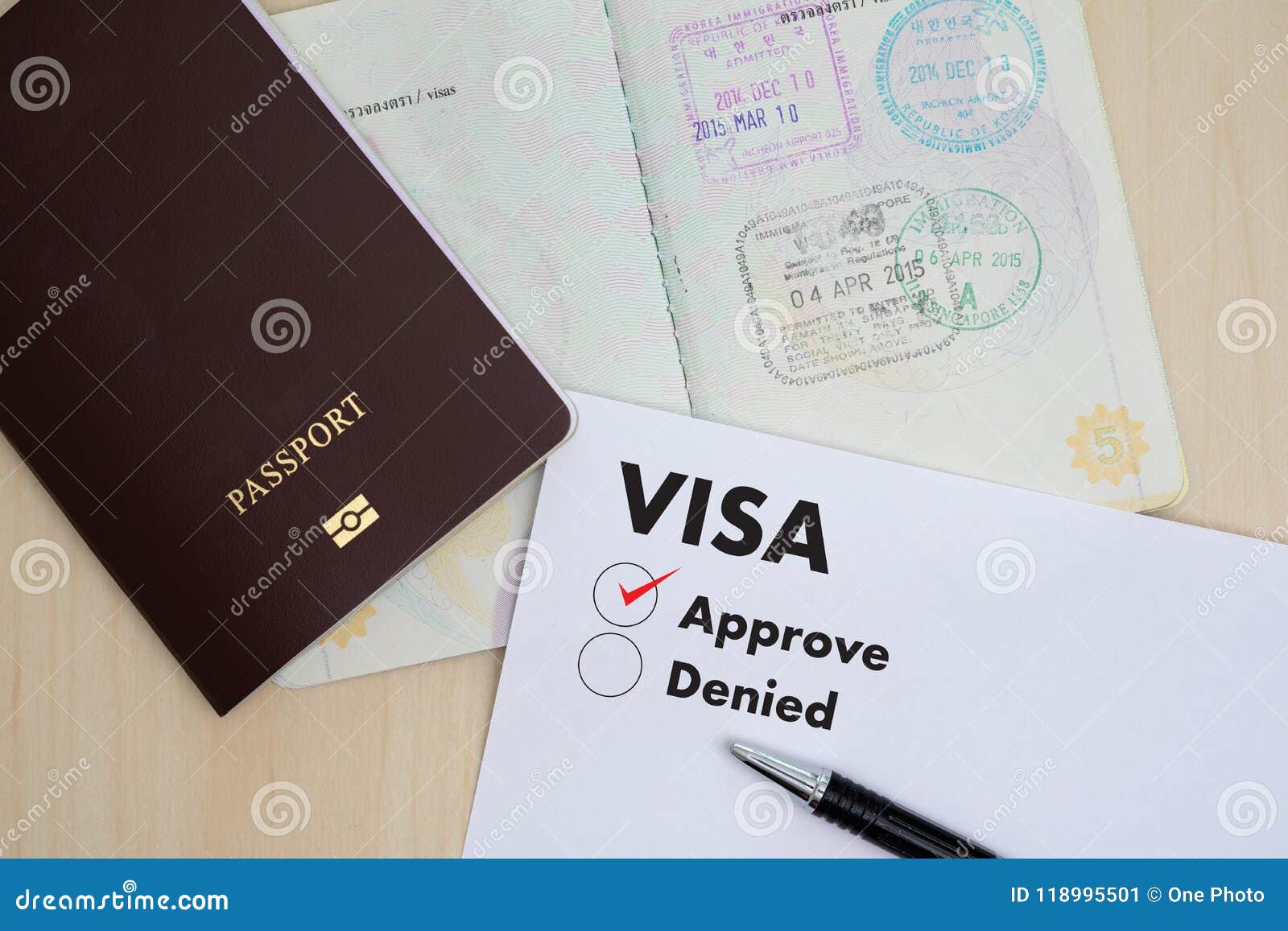 visa application form to travel immigration a document money for