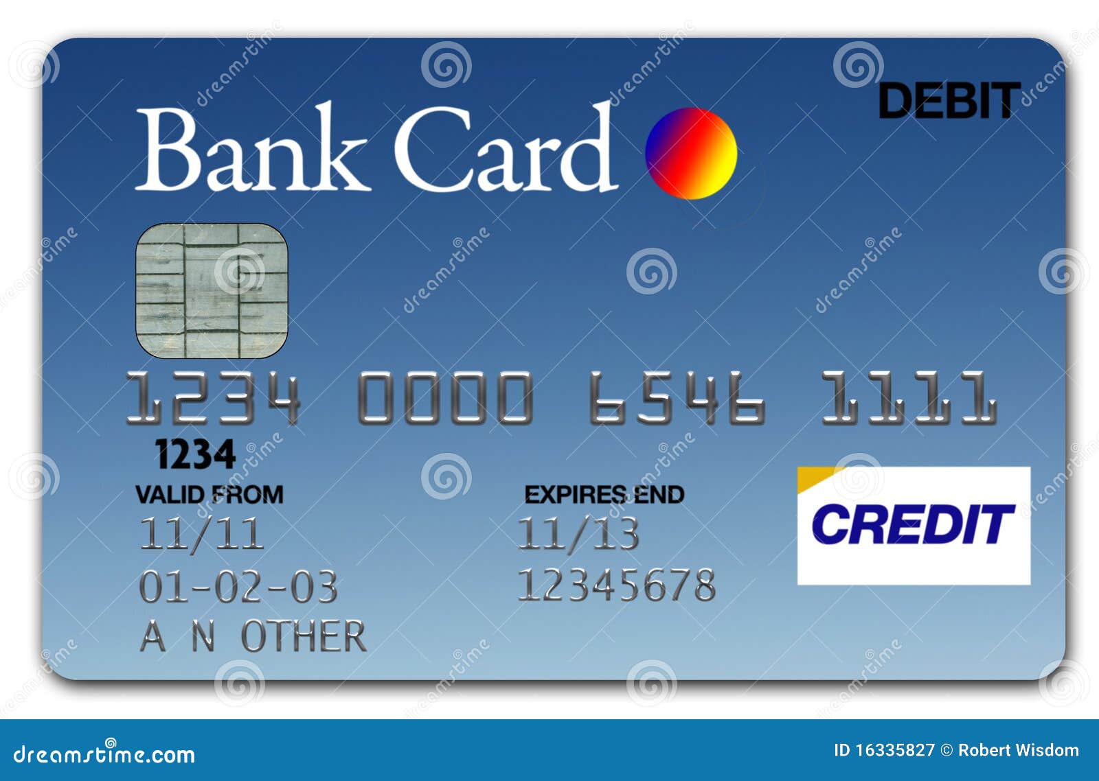 Visa Card Blue stock image. Image of store, online, expiry ...